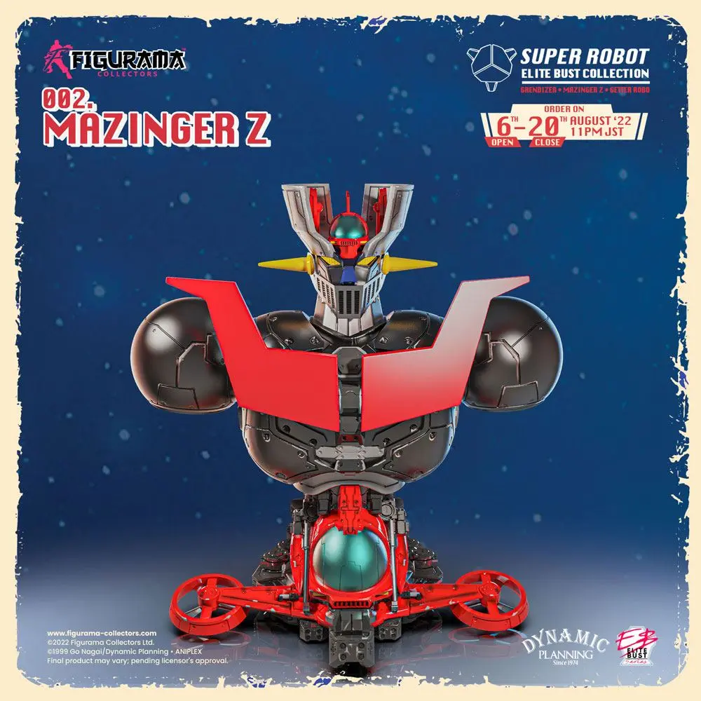 Mazinger Z Super Robot Bustă Elită 1/3 Mazinger Z 26 cm poza produsului