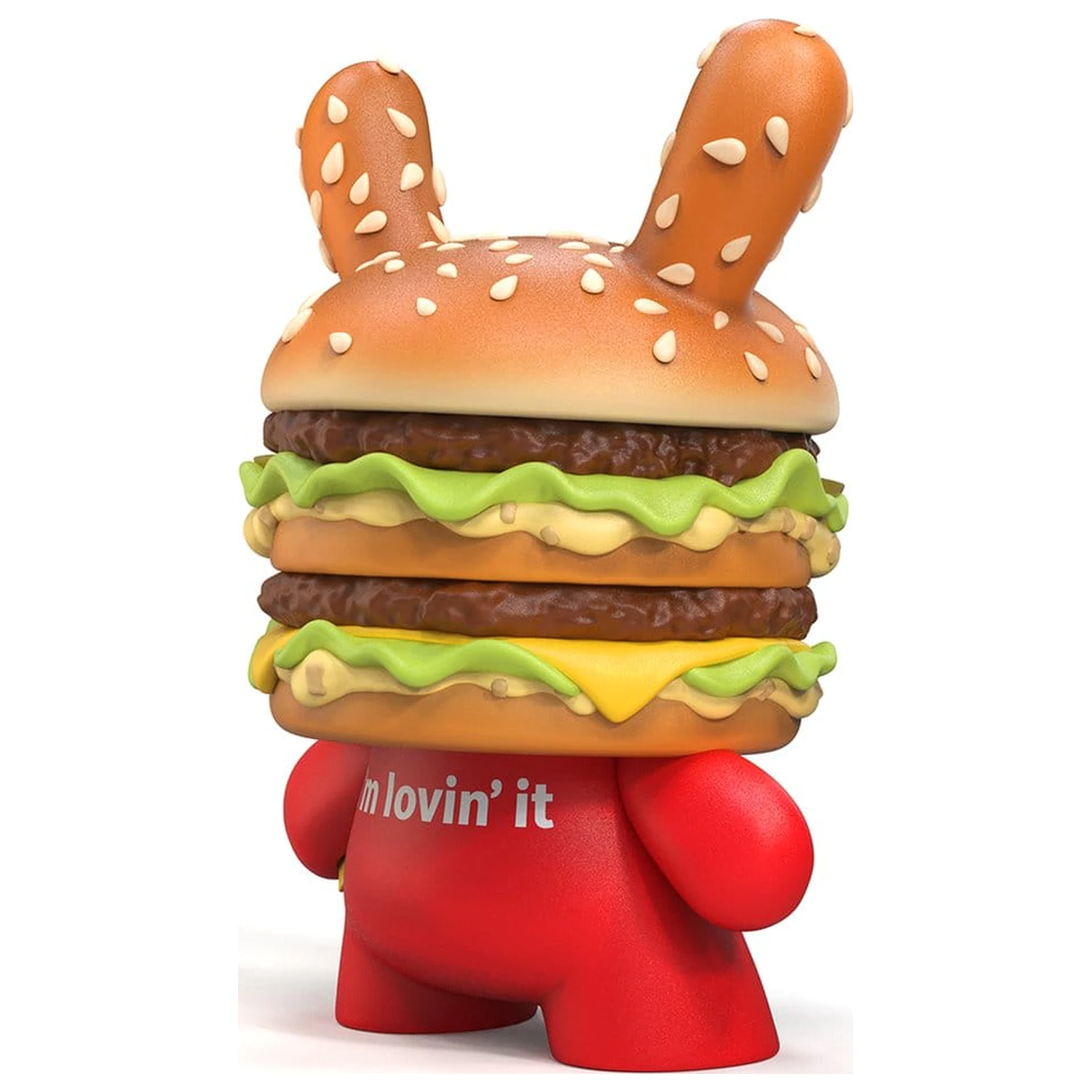 McDonald's Big Mac Vinyl Dunny Art Figurina 20 cm poza produsului
