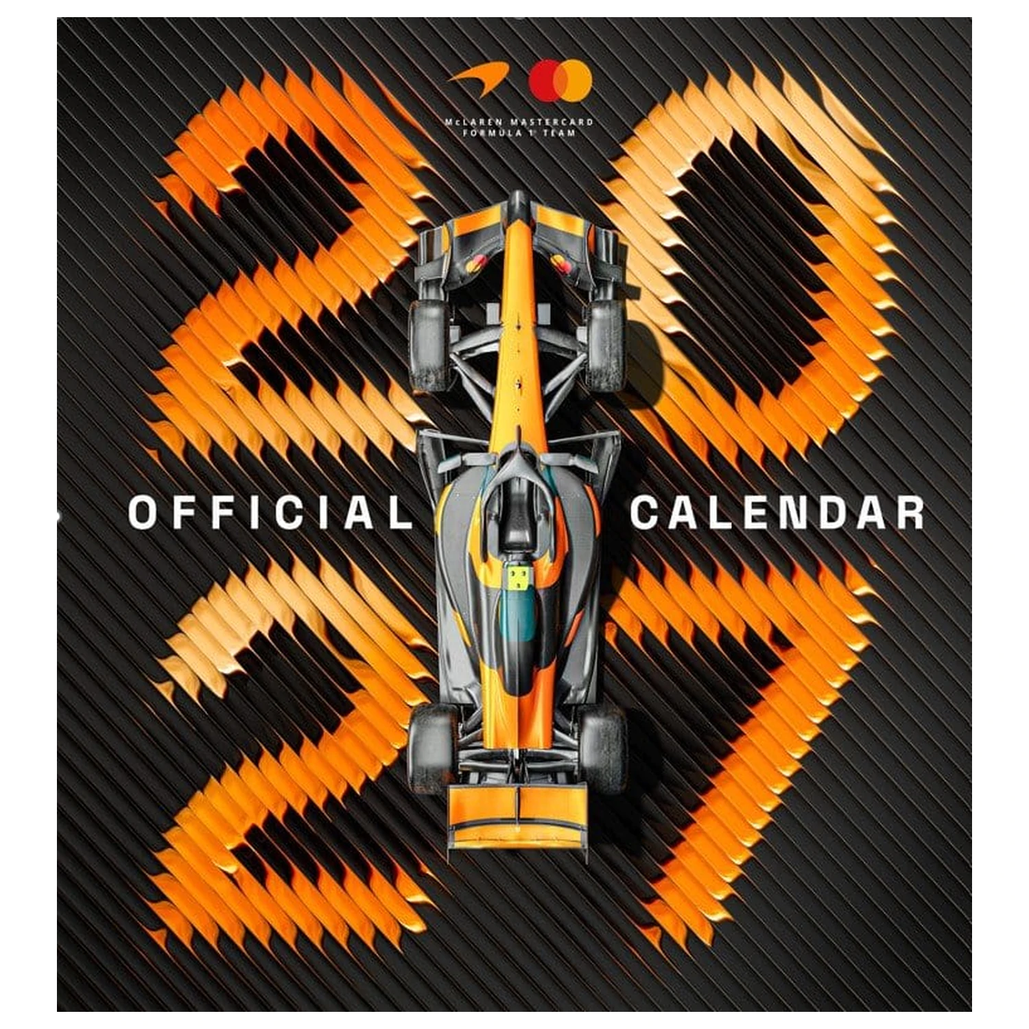 McLaren Mastercard Formula 1 Team Official Calendar 2027 30 x 30 cm poza produsului