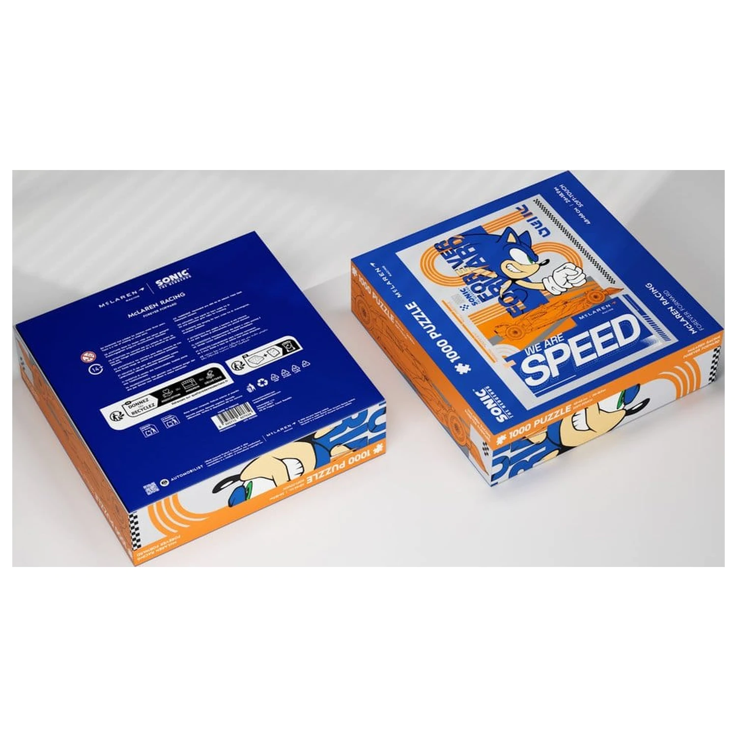 McLaren Mastercard Formula 1 Team x Sonic Puzzle (1000 piese) 48 x 66 cm poza produsului