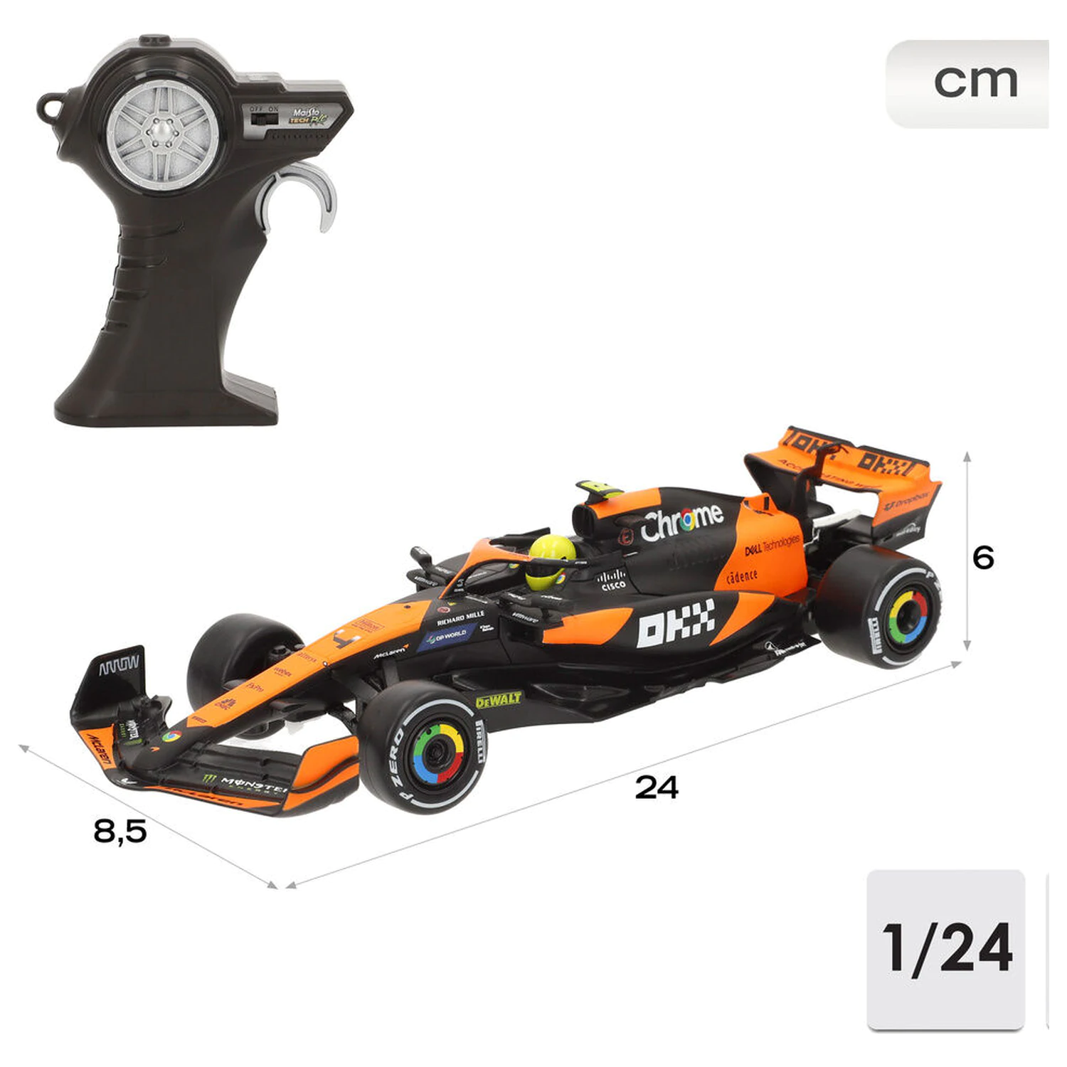 McLaren MCL 38 masina cu radiocomanda poza produsului