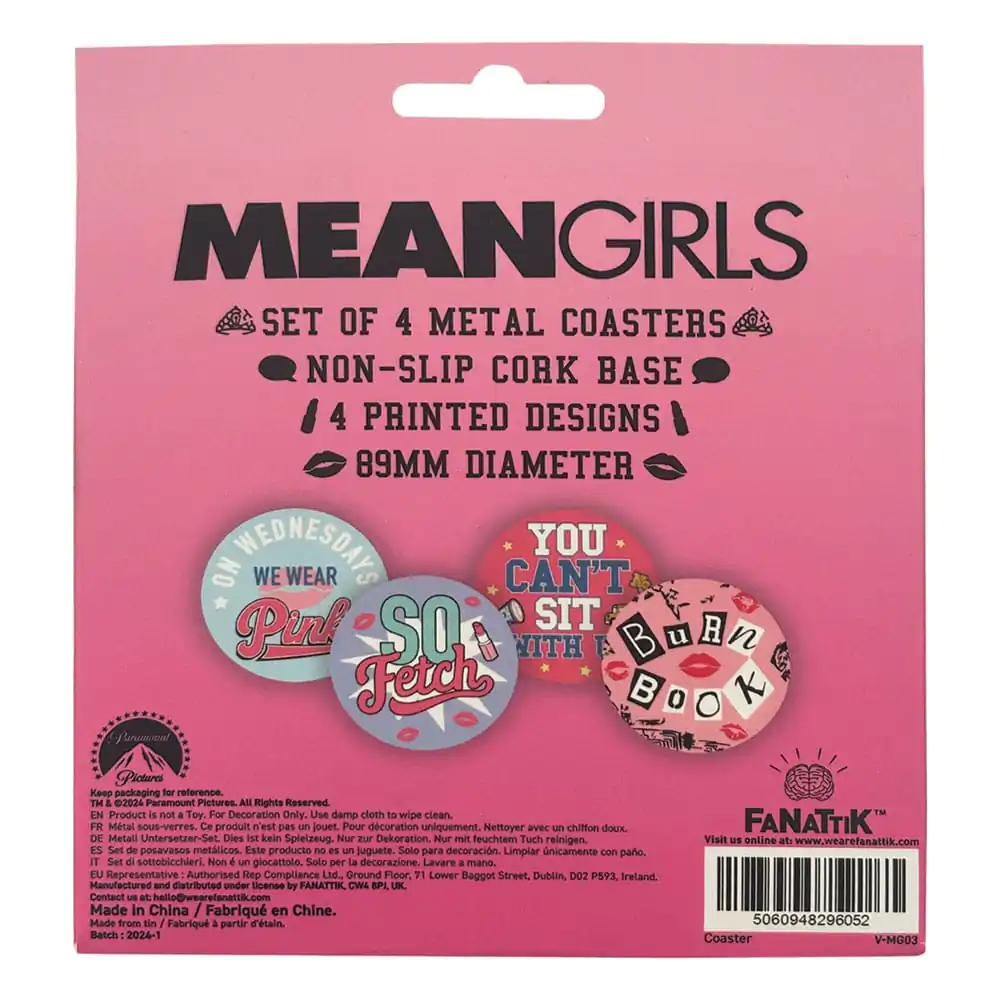 Mean Girls Suport de pahar Set 4 Bucăți poza produsului