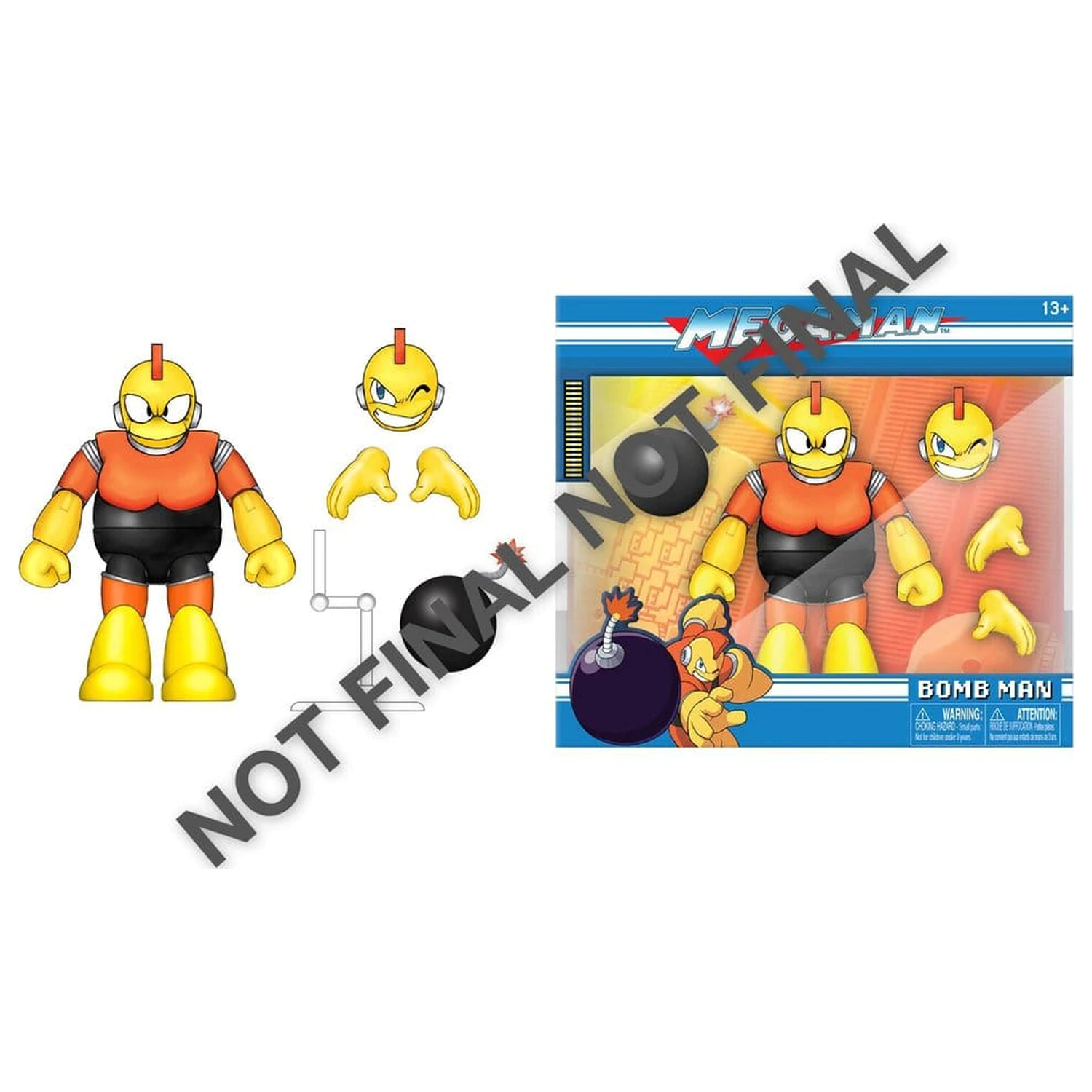Mega Man figurina de actiune Bomb Man 13 cm poza produsului