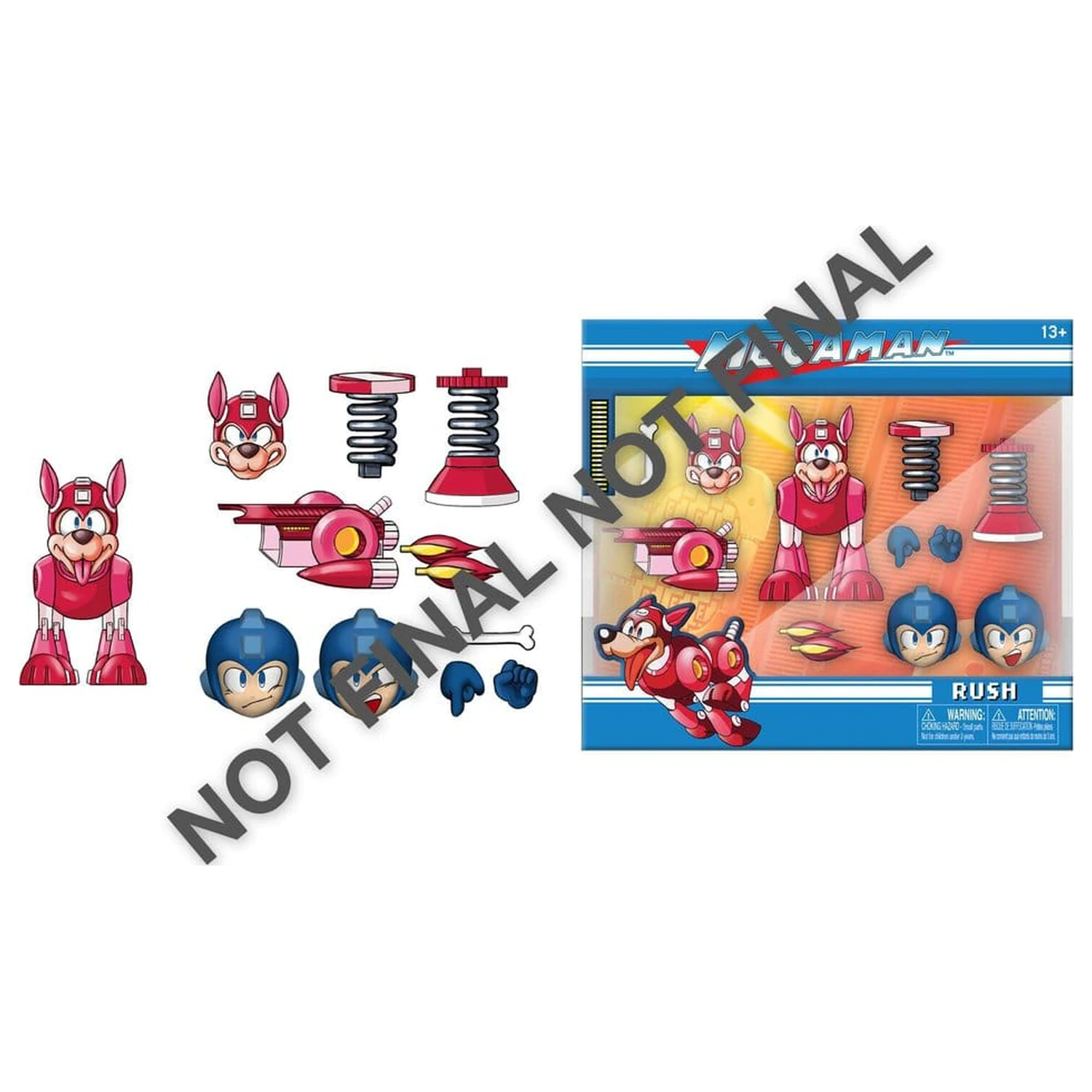 Mega Man Figurina de actiune Rush 7 cm poza produsului