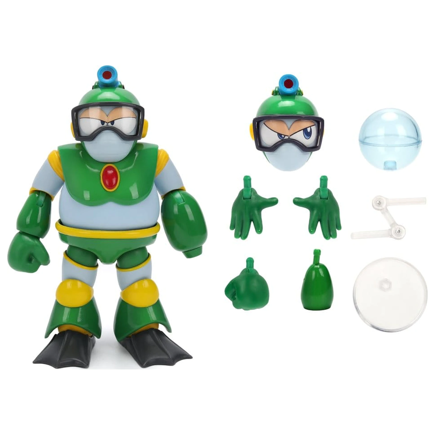 Figurină Mega Man Bubble Man 11 cm poza produsului