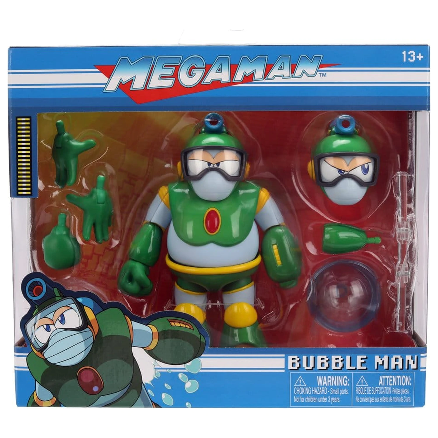Figurină Mega Man Bubble Man 11 cm poza produsului