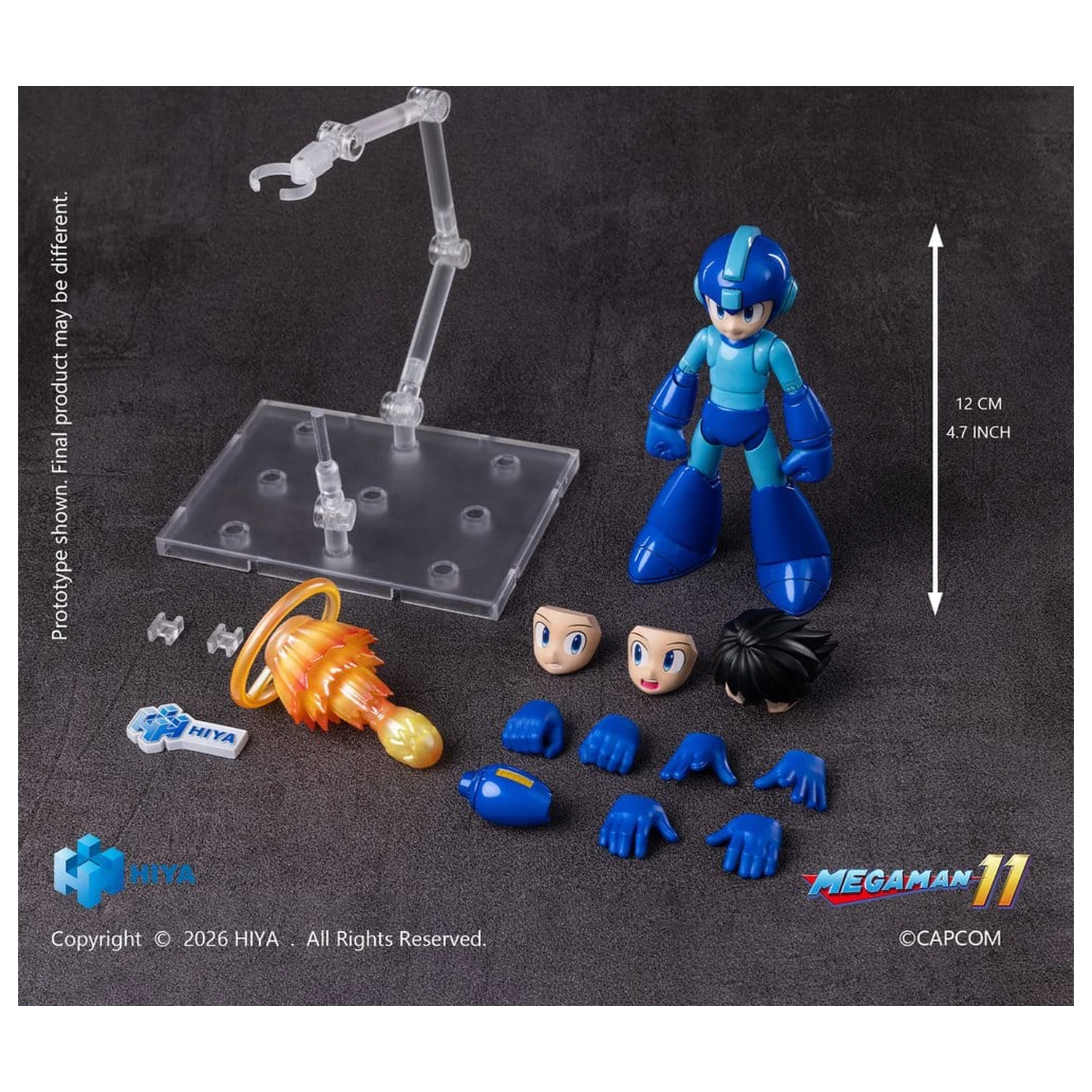 Mega Man Exquisite Basic Series figurina de actiune Mega Man 12 cm poza produsului