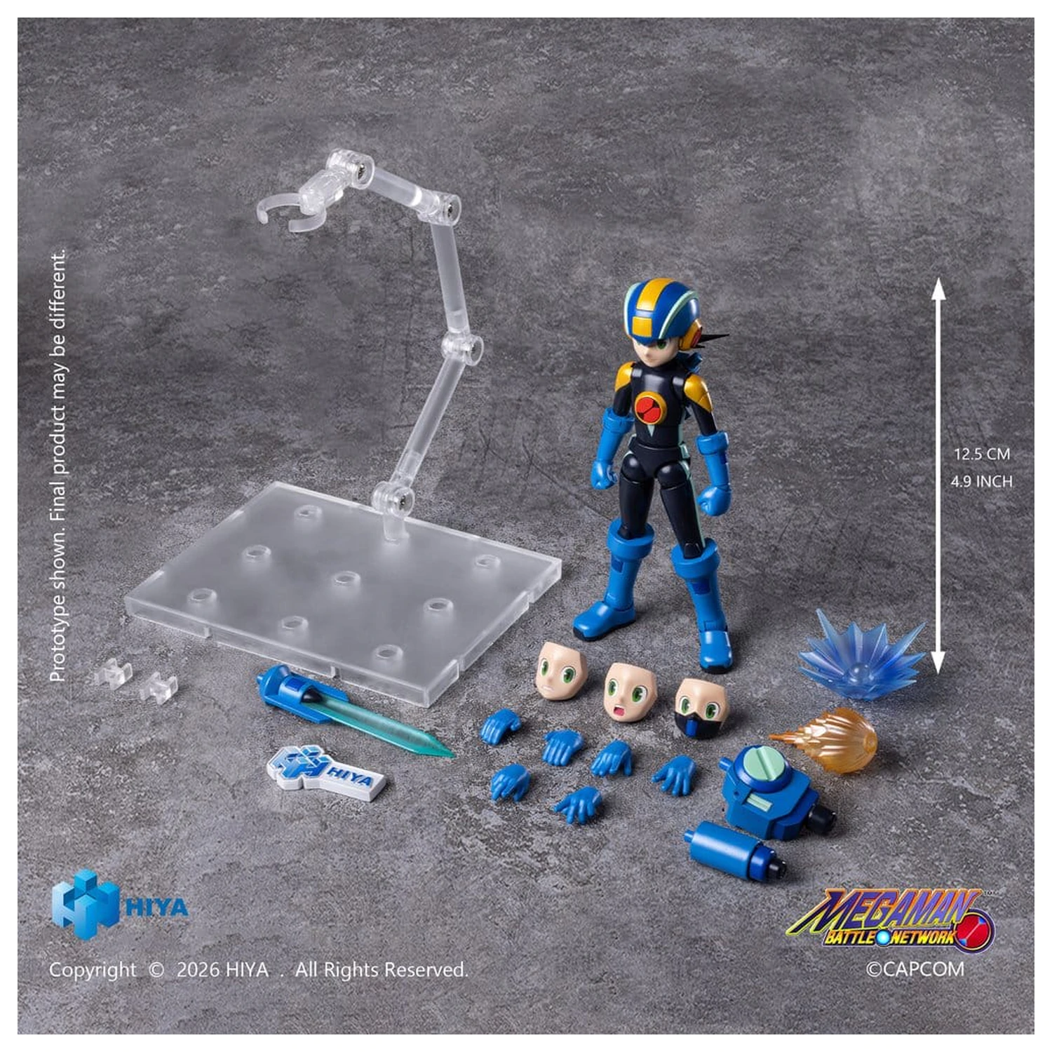 Figura de actiune Mega Man Exquisite Basic Series MegaMan.EXE 13 cm poza produsului