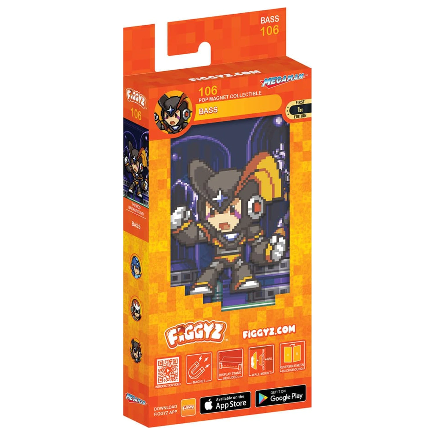 Mega Man FiGGYZ Magnet Colectionabil Bass 11 cm poza produsului