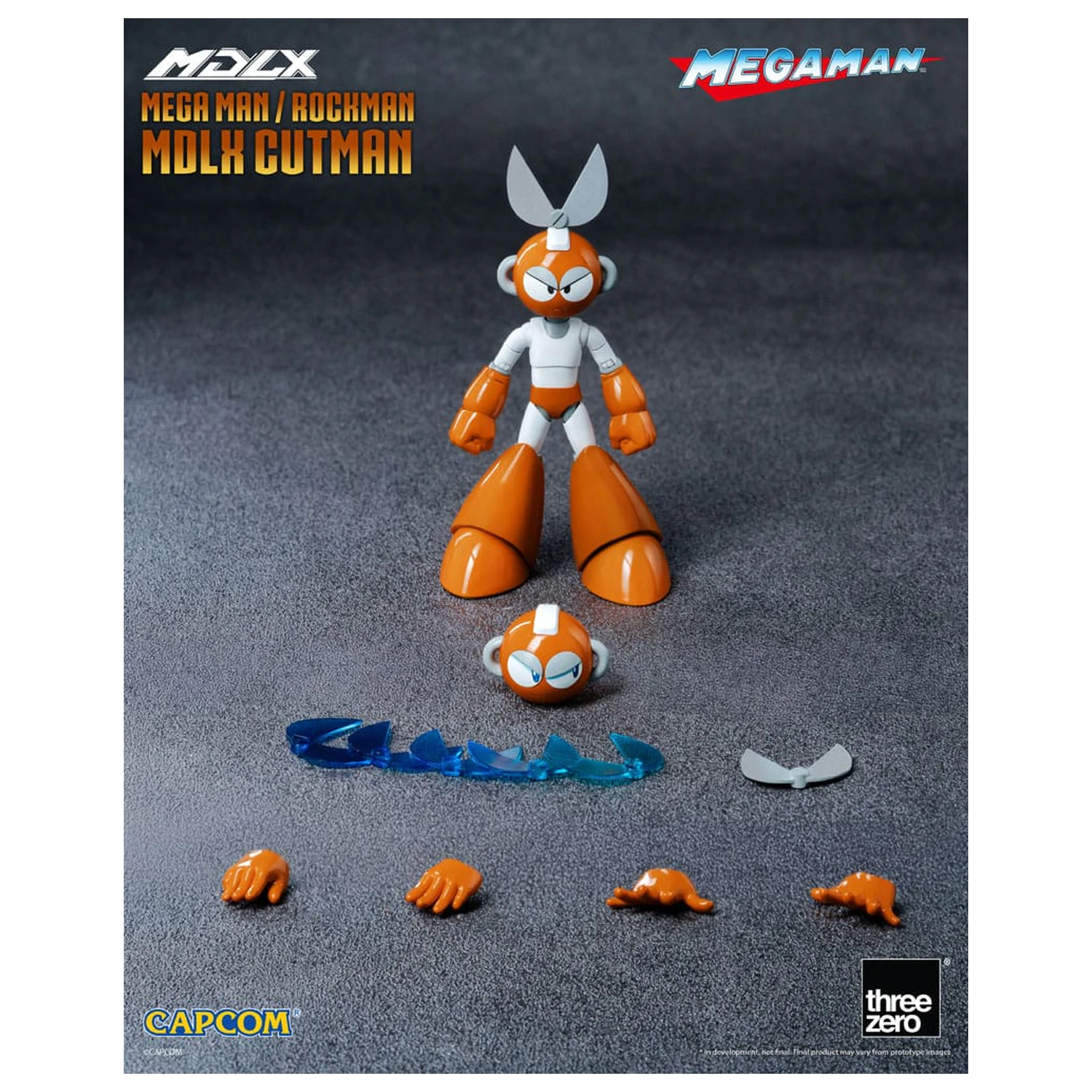 Mega Man MDLX Figurina de actiune Rockman / Mega Man Cutman 12 cm poza produsului
