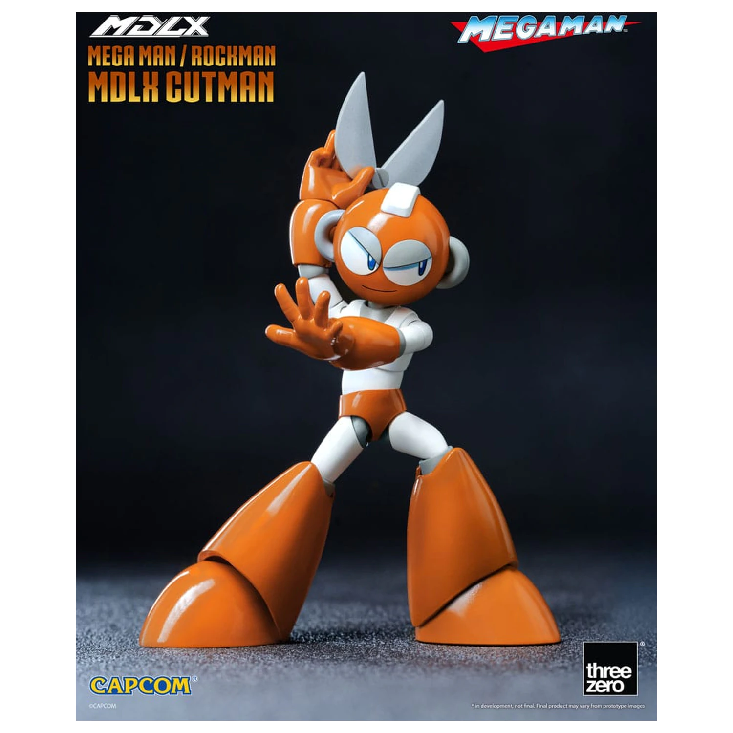 Mega Man MDLX Figurina de actiune Rockman / Mega Man Cutman 12 cm poza produsului