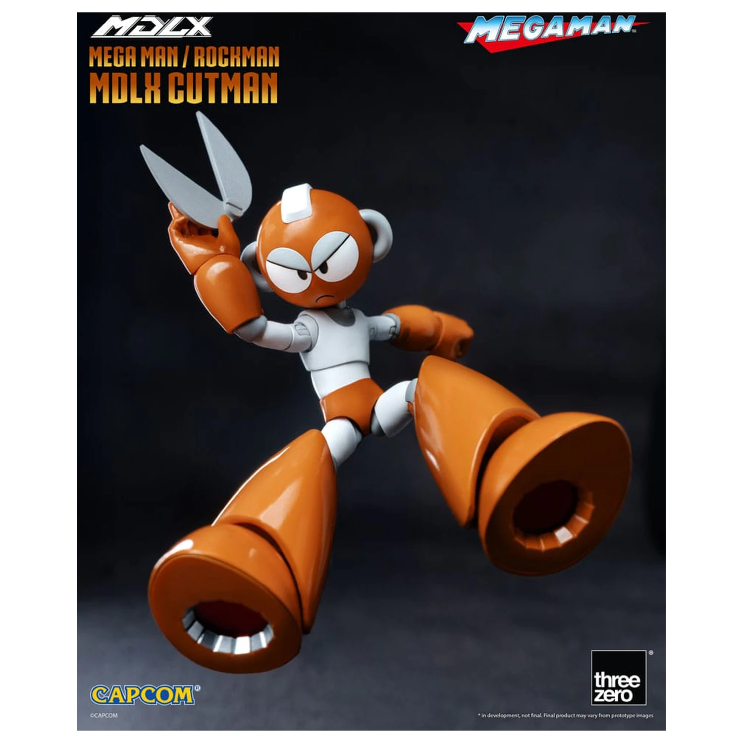 Mega Man MDLX Figurina de actiune Rockman / Mega Man Cutman 12 cm poza produsului