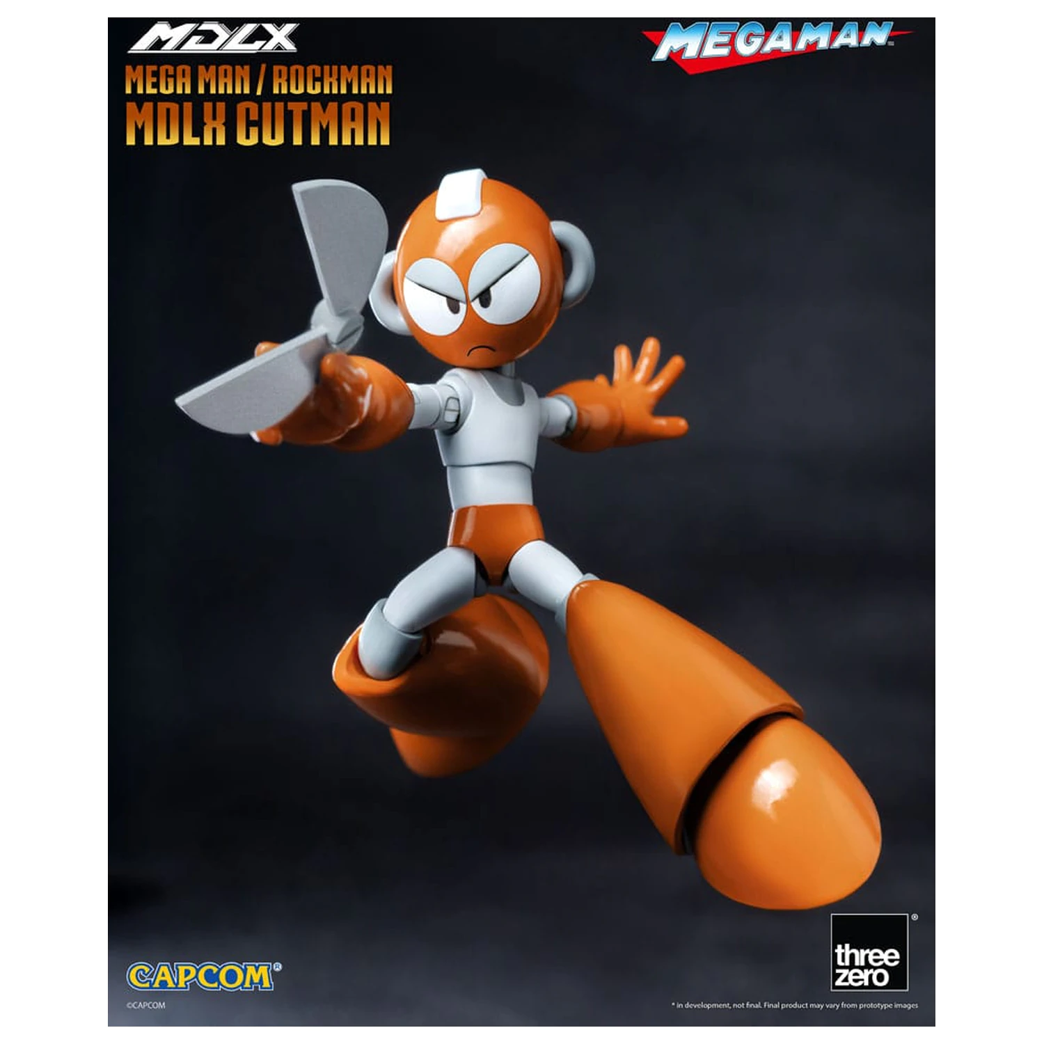 Mega Man MDLX Figurina de actiune Rockman / Mega Man Cutman 12 cm poza produsului