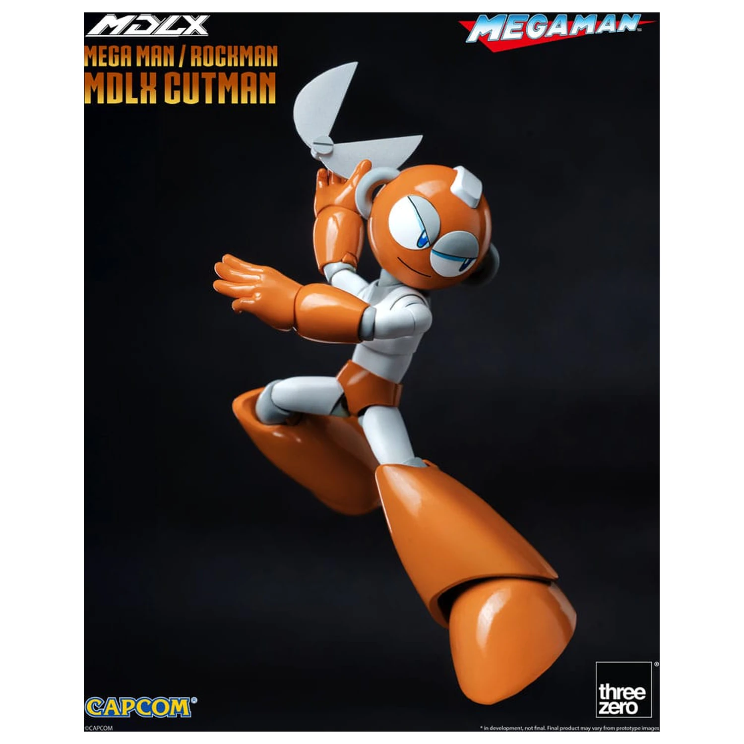 Mega Man MDLX Figurina de actiune Rockman / Mega Man Cutman 12 cm poza produsului