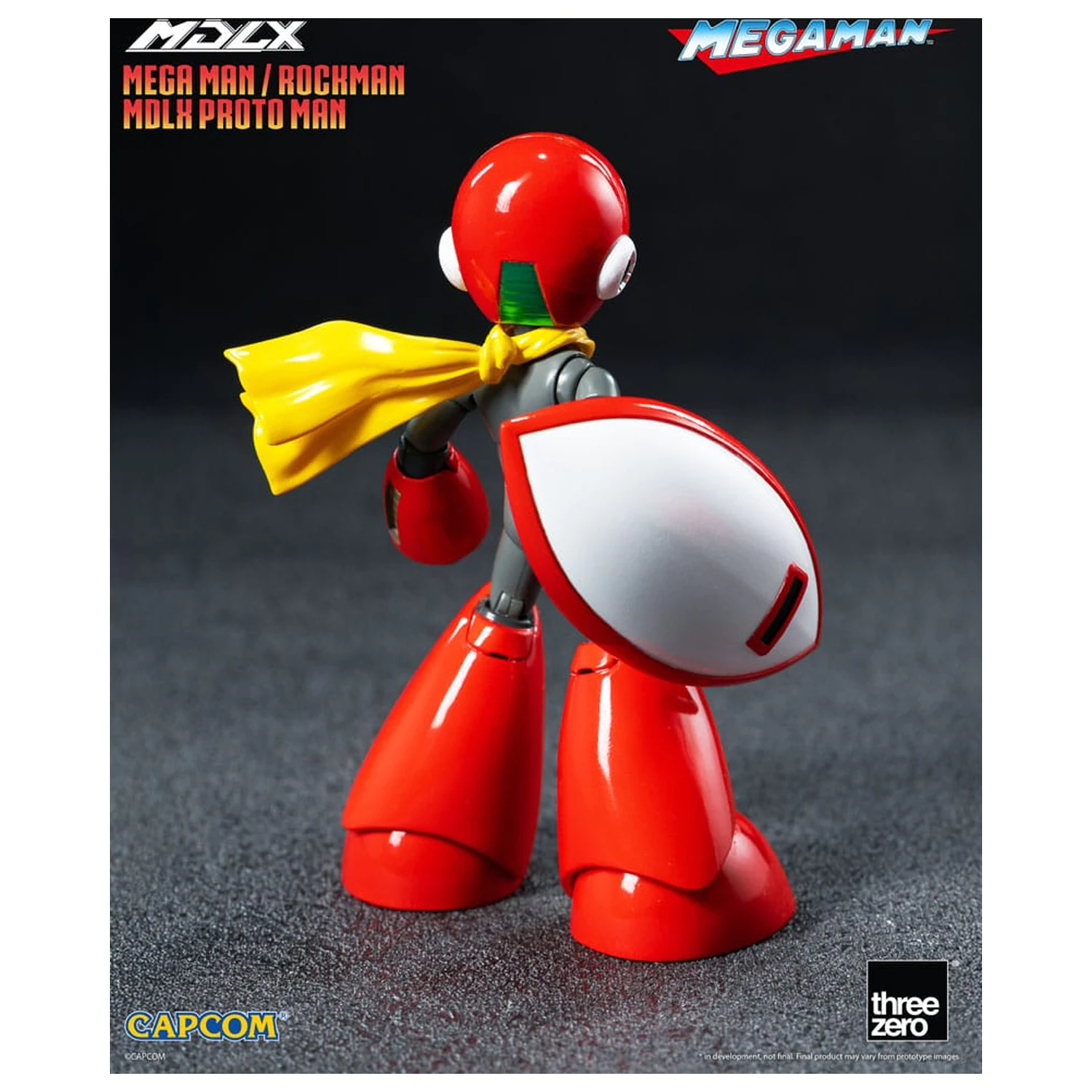 Mega Man MDLX Figurina de actiune Rockman / Mega Man Proto Man 10 cm poza produsului