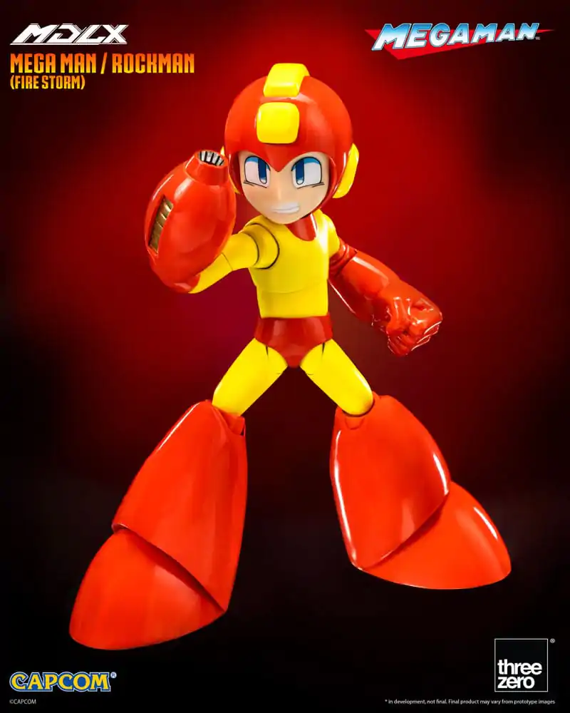 Figurină de acțiune Mega Man MDLX Mega Man / Rockman (Fire Storm) 10 cm poza produsului