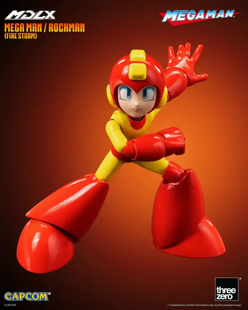 Figurină de acțiune Mega Man MDLX Mega Man / Rockman (Fire Storm) 10 cm poza produsului