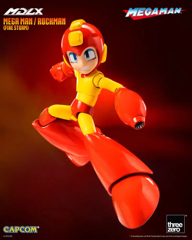 Figurină de acțiune Mega Man MDLX Mega Man / Rockman (Fire Storm) 10 cm poza produsului