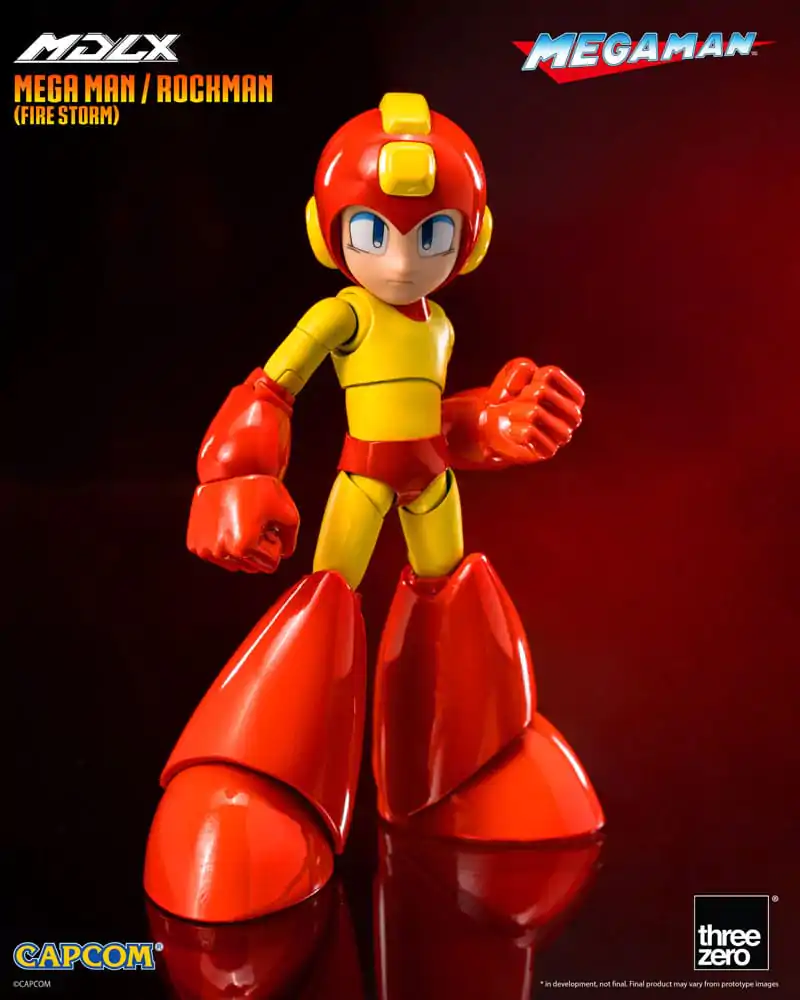 Figurină de acțiune Mega Man MDLX Mega Man / Rockman (Fire Storm) 10 cm poza produsului