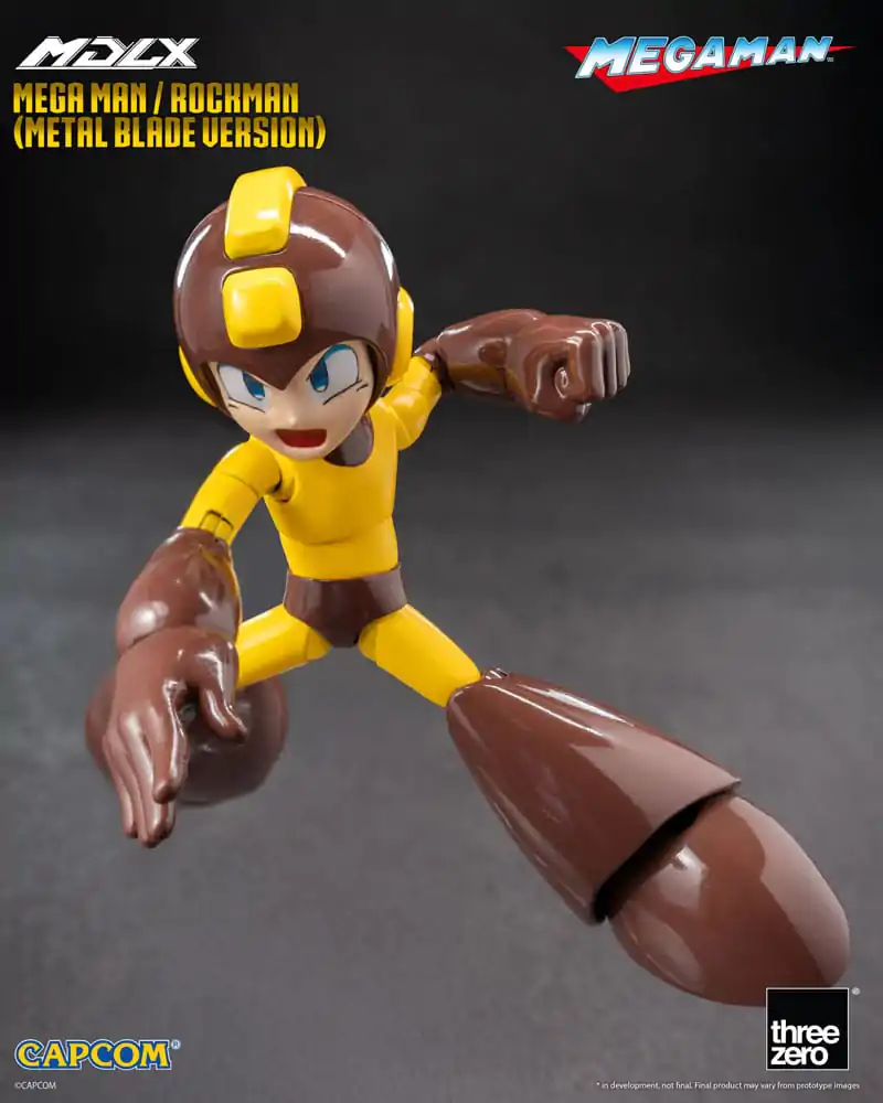 Figurină de acțiune Mega Man MDLX Mega Man / Rockman (Metal Blade Version) 10 cm poza produsului