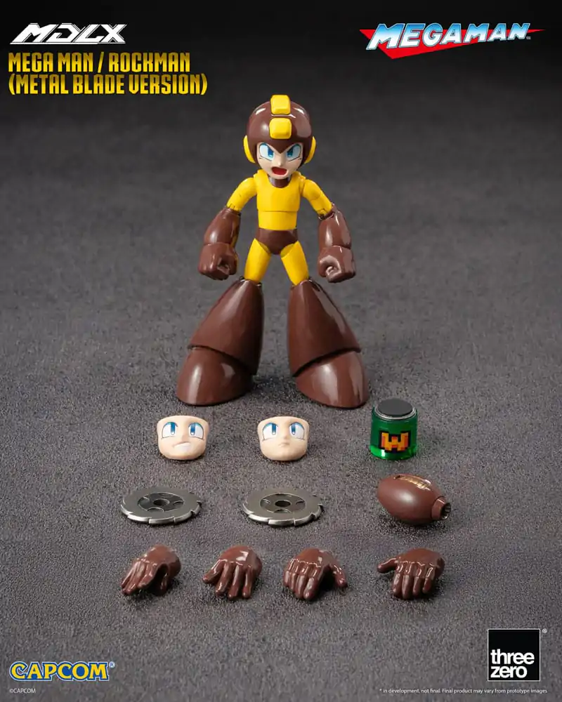 Figurină de acțiune Mega Man MDLX Mega Man / Rockman (Metal Blade Version) 10 cm poza produsului