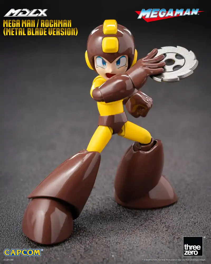 Figurină de acțiune Mega Man MDLX Mega Man / Rockman (Metal Blade Version) 10 cm poza produsului