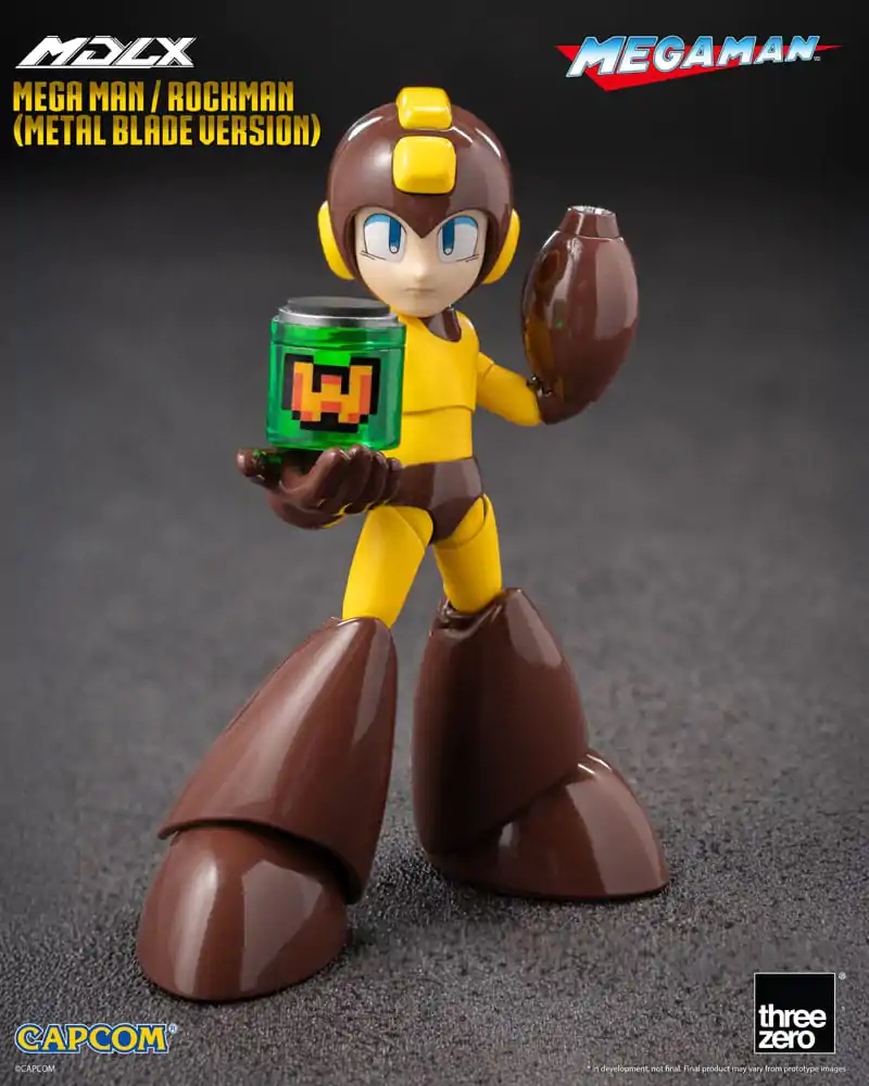 Figurină de acțiune Mega Man MDLX Mega Man / Rockman (Metal Blade Version) 10 cm poza produsului