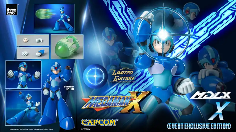 Mega Man MDLX Figurina de actiune Rockman X / Mega Man X 12 cm poza produsului