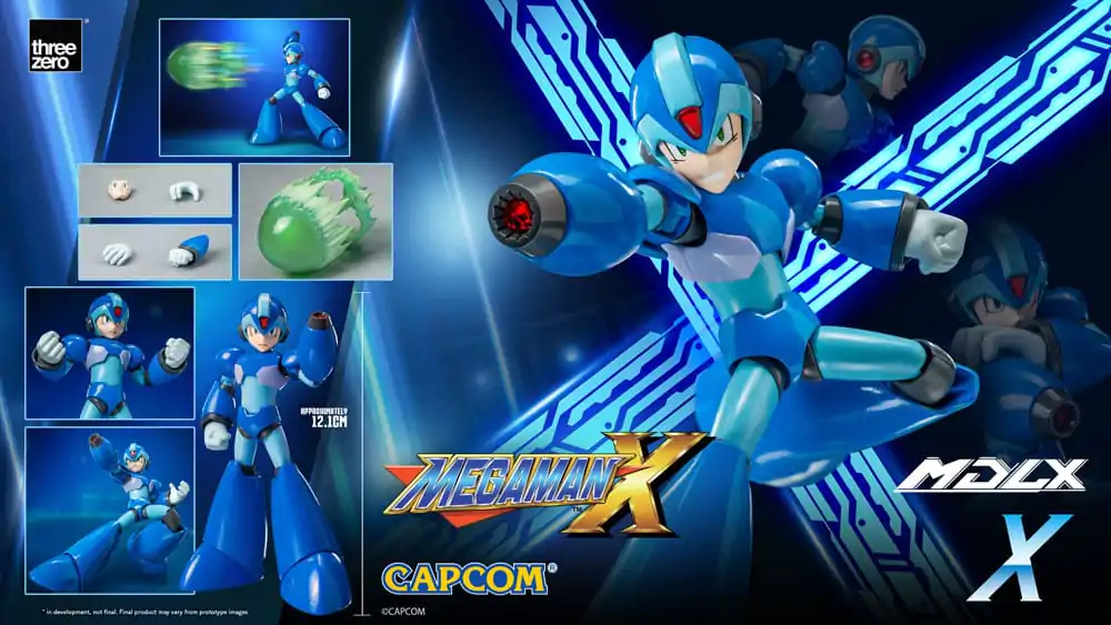 Figurină de Acțiune Mega Man MDLX Rockman X / Mega Man X 12 cm poza produsului