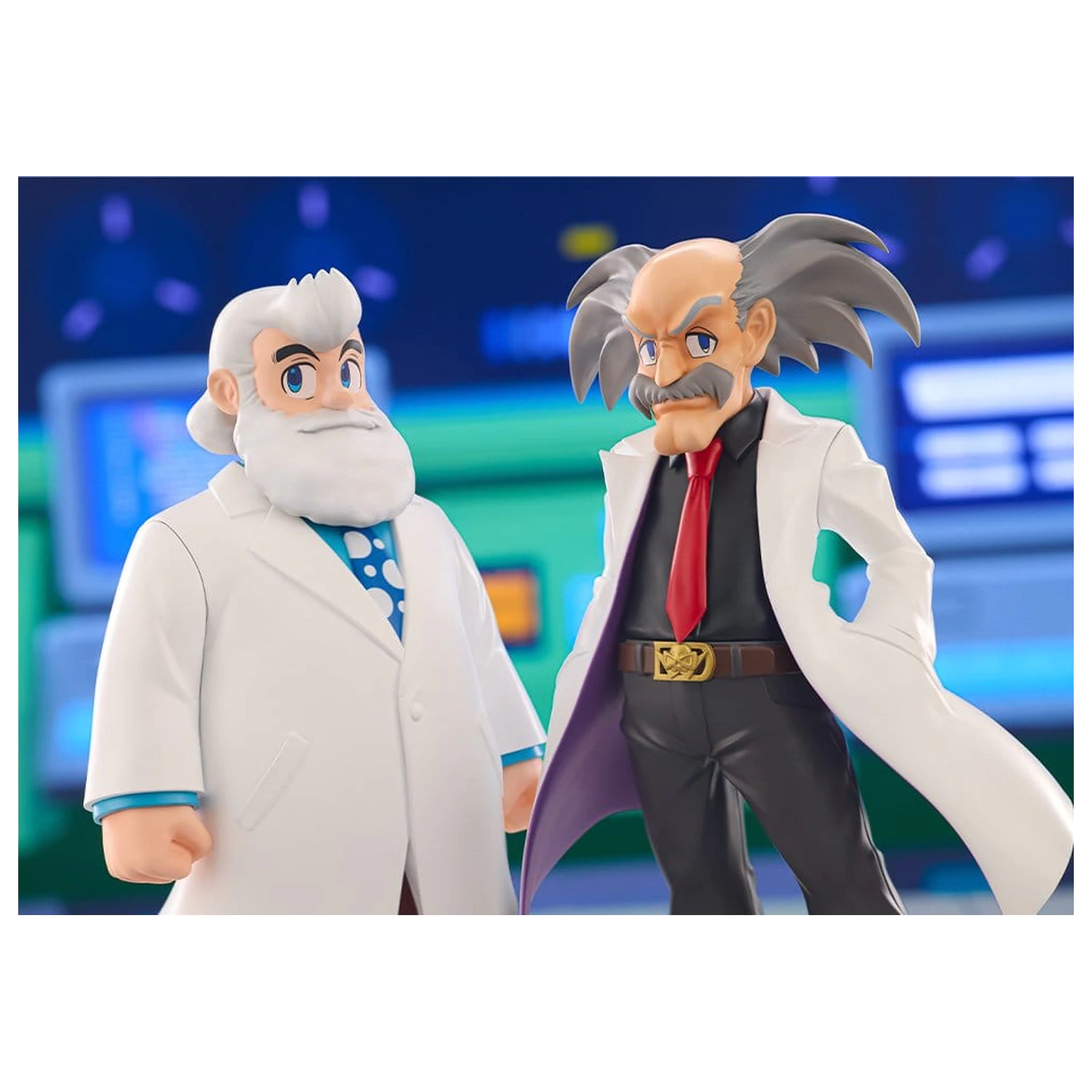Mega Man Oshi Works figurine PVC 2 pachete Dr. Wily si Dr. Light poza produsului