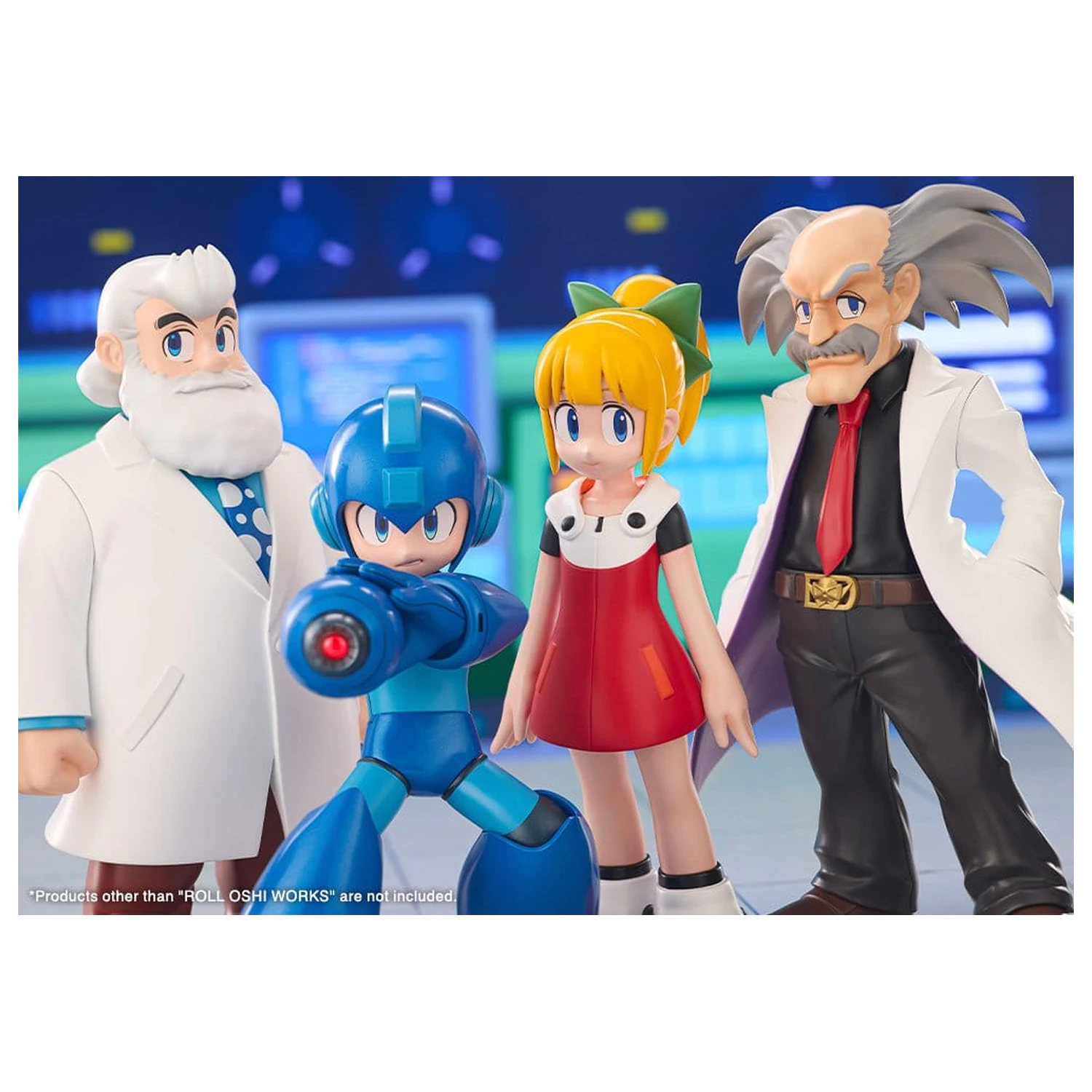 Mega Man Oshi Works Figura PVC Roll 19 cm poza produsului