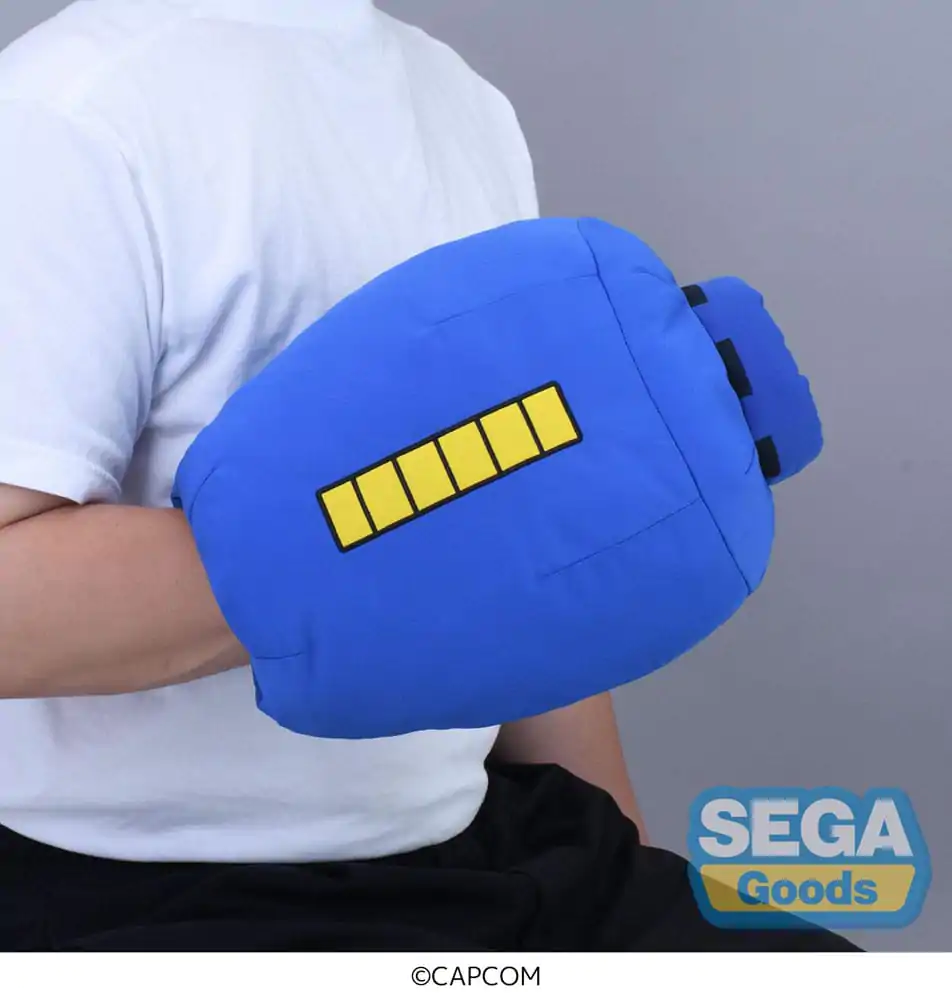 Pernă Mega Man PtZ Mega Buster 32 cm poza produsului