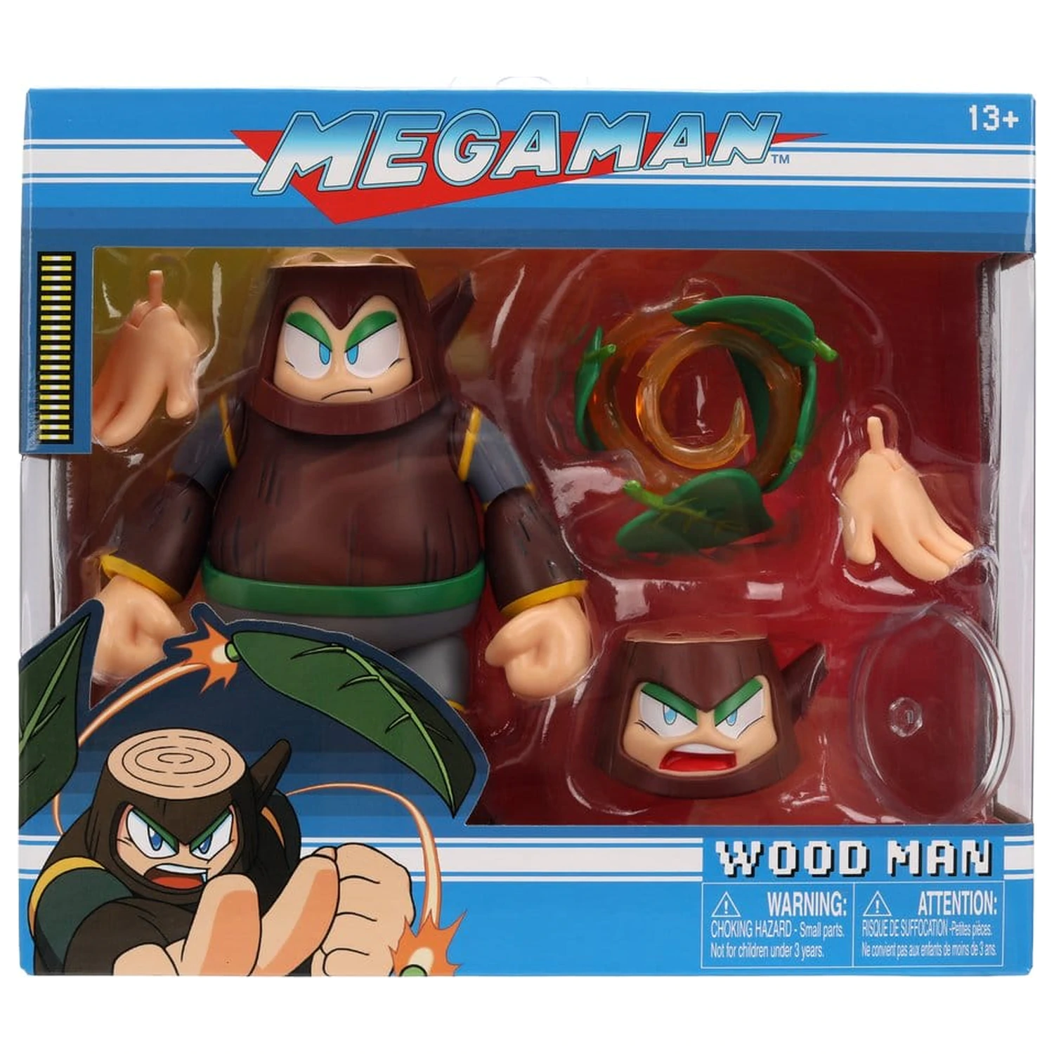 Figurină de acțiune Mega Man Wood Man 11 cm poza produsului