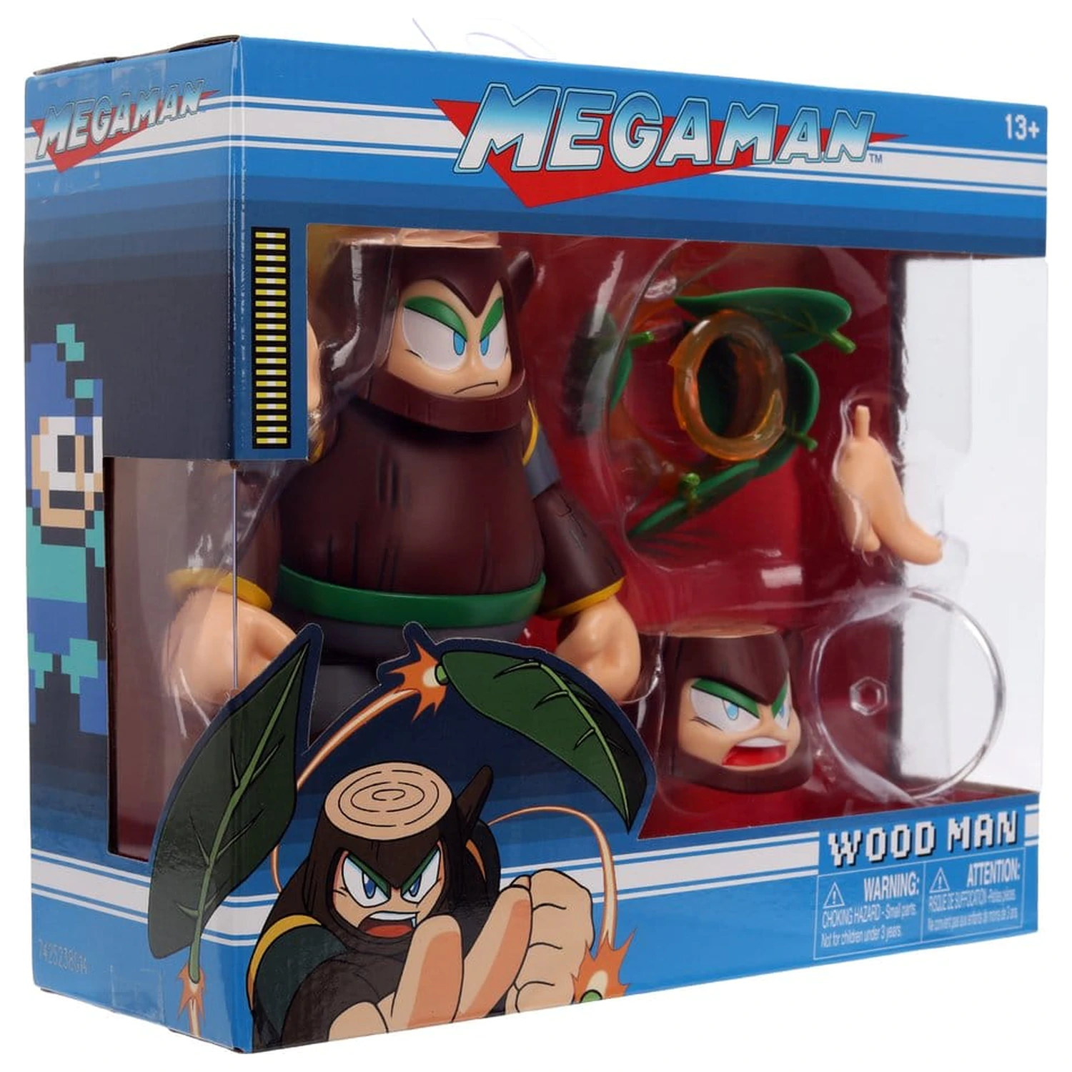 Figurină de acțiune Mega Man Wood Man 11 cm poza produsului