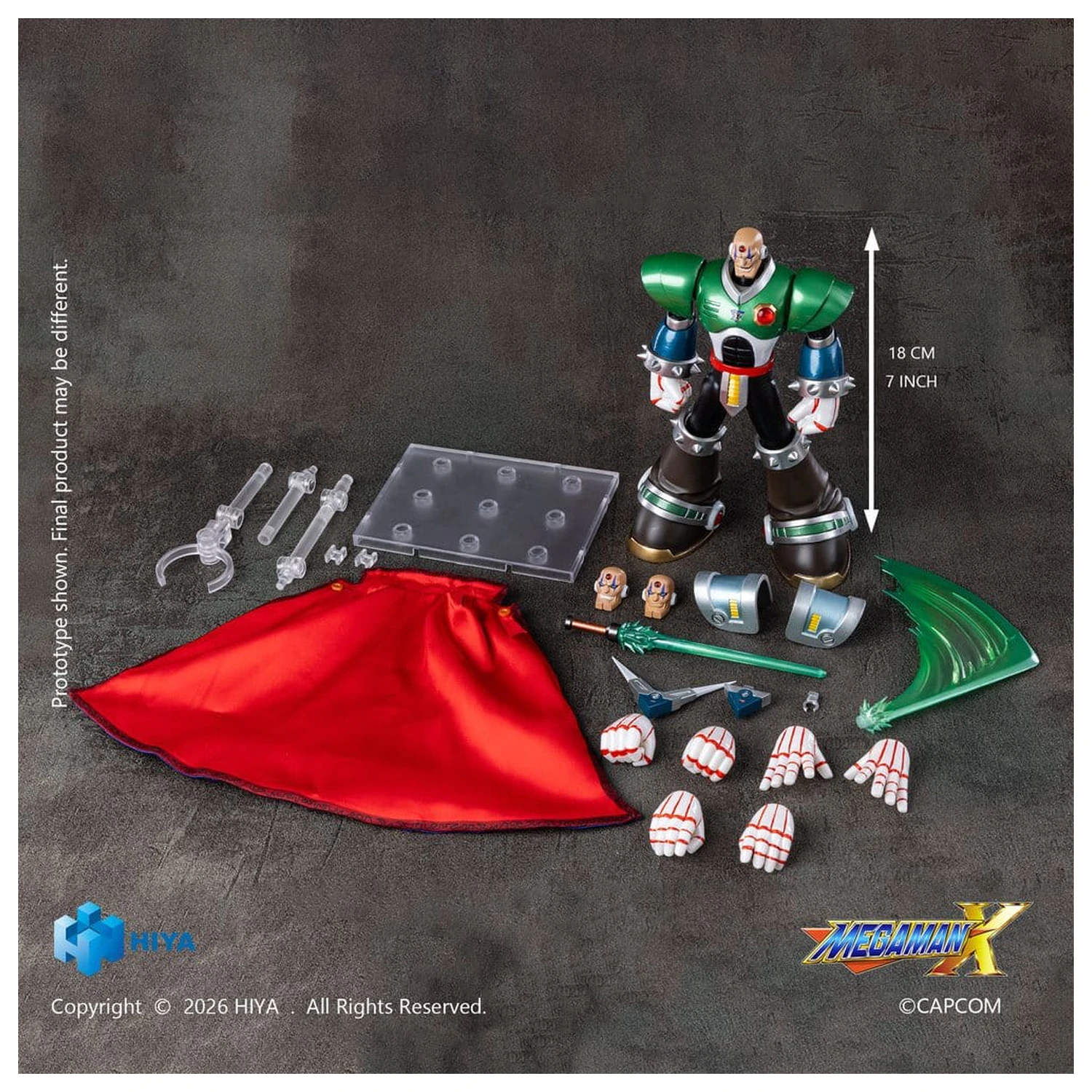 Mega Man X Exquisite Basic Action Figure Sigma 18 cm poza produsului
