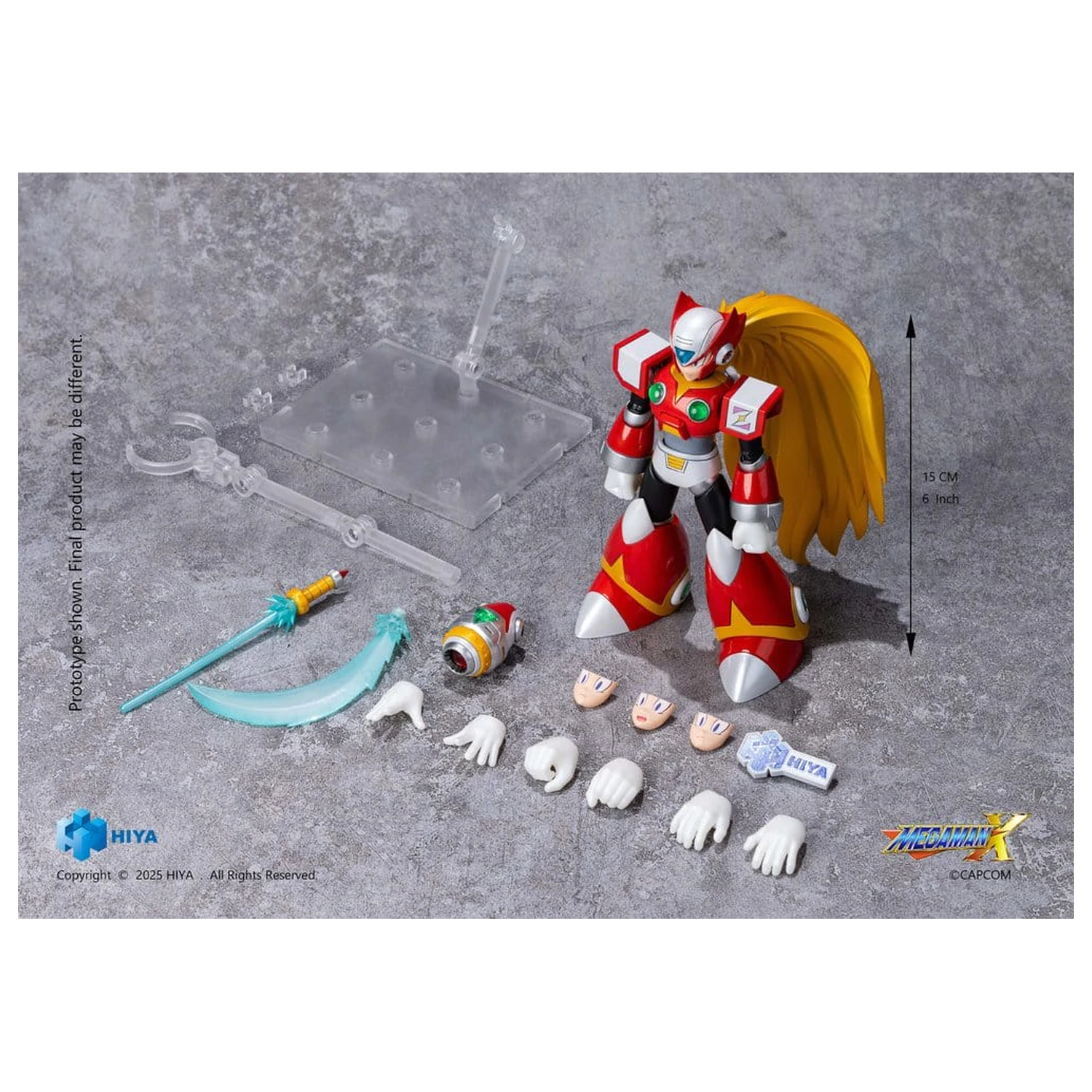 Mega Man X Exquisite Basic Action Figure Zero 15 cm poza produsului