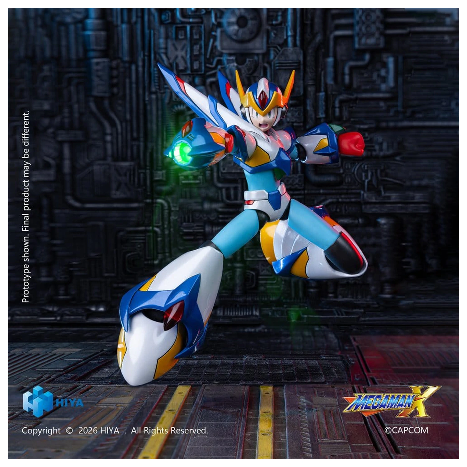 Mega Man X Exquisite Basic Series figurina de actiune X Falcon Armor Version 15 cm poza produsului