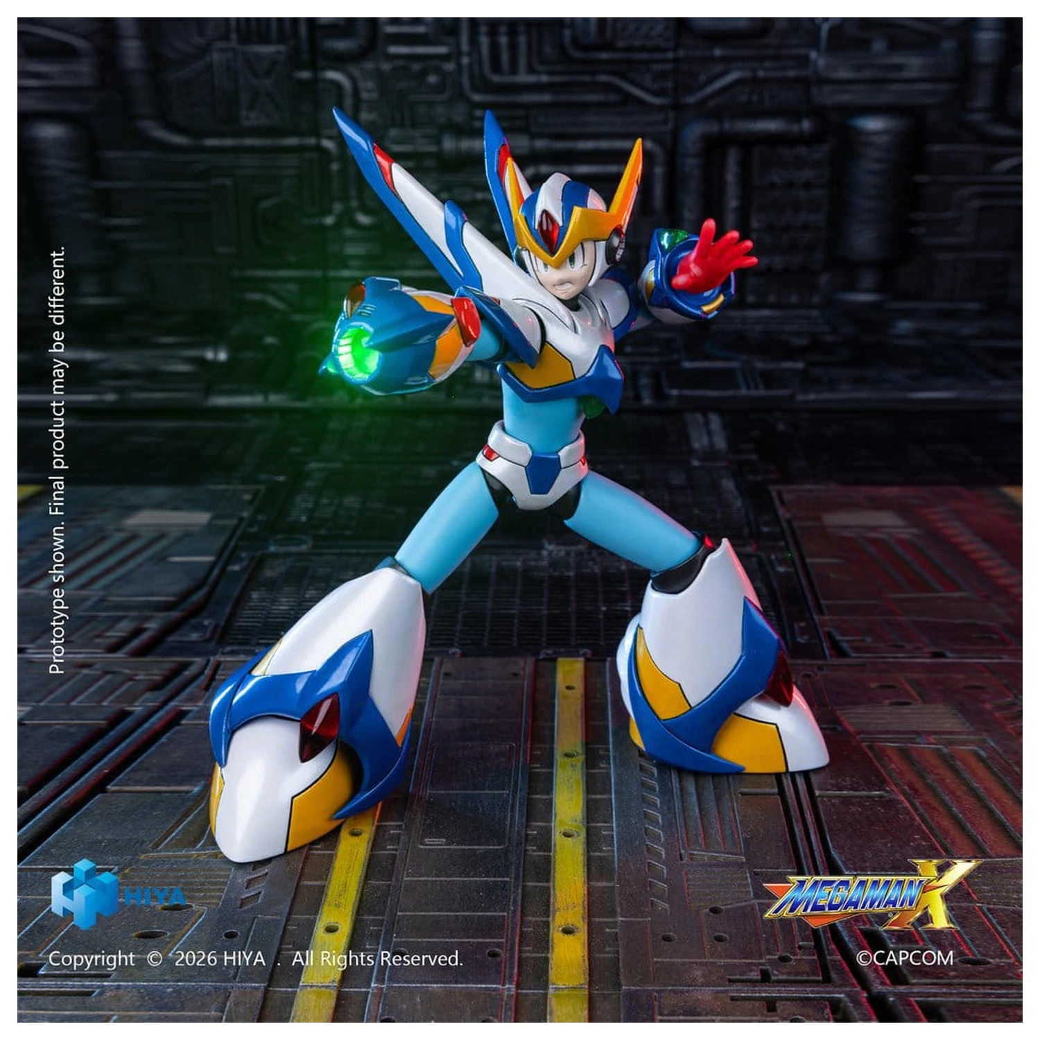 Mega Man X Exquisite Basic Series figurina de actiune X Falcon Armor Version 15 cm poza produsului