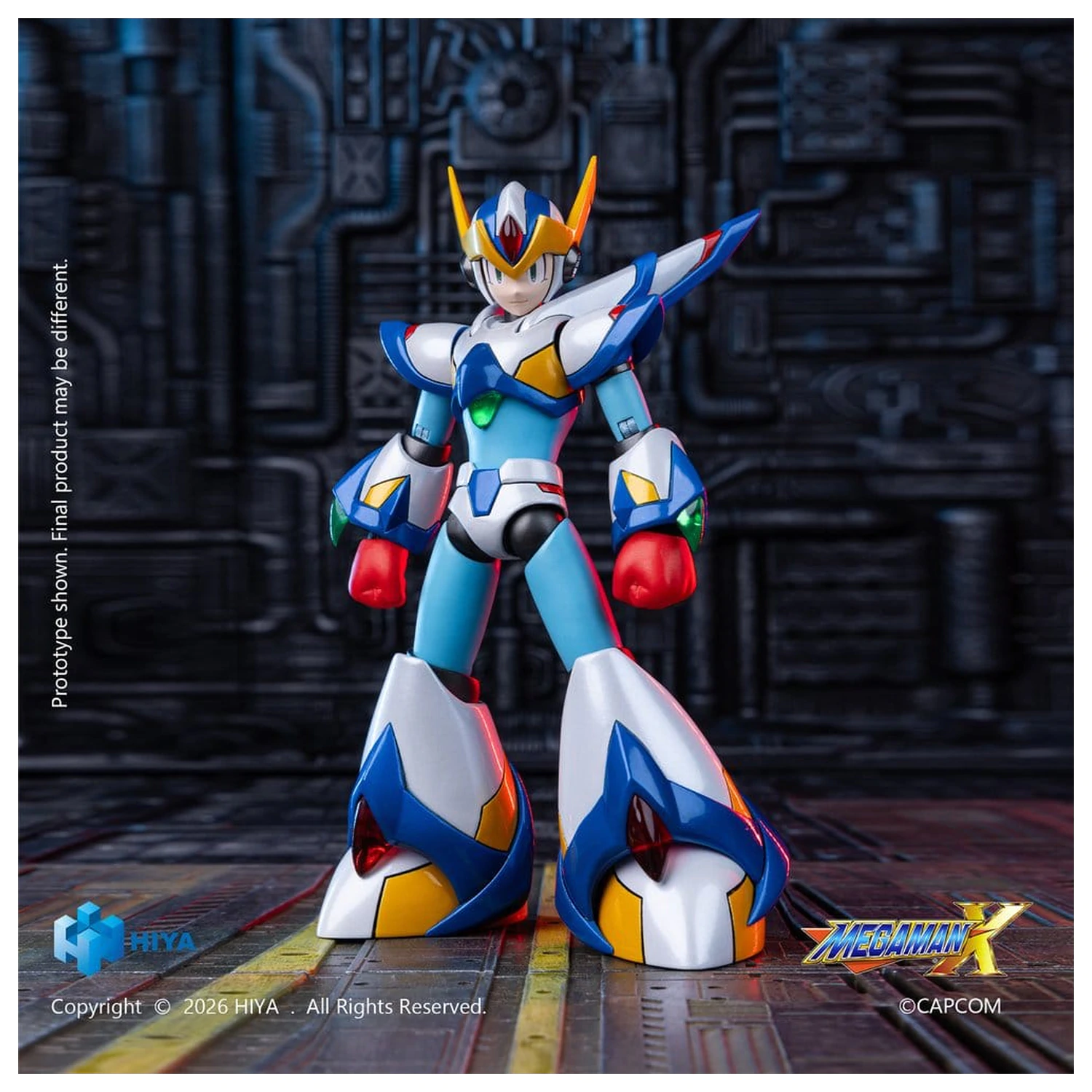 Mega Man X Exquisite Basic Series figurina de actiune X Falcon Armor Version 15 cm poza produsului