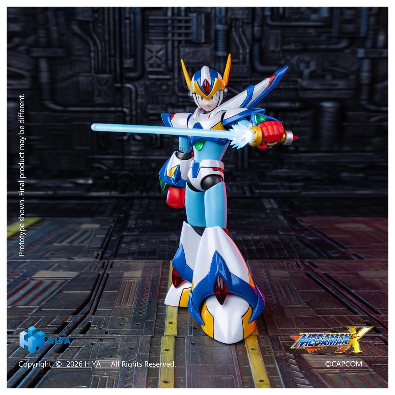 Mega Man X Exquisite Basic Series figurina de actiune X Falcon Armor Version 15 cm poza produsului