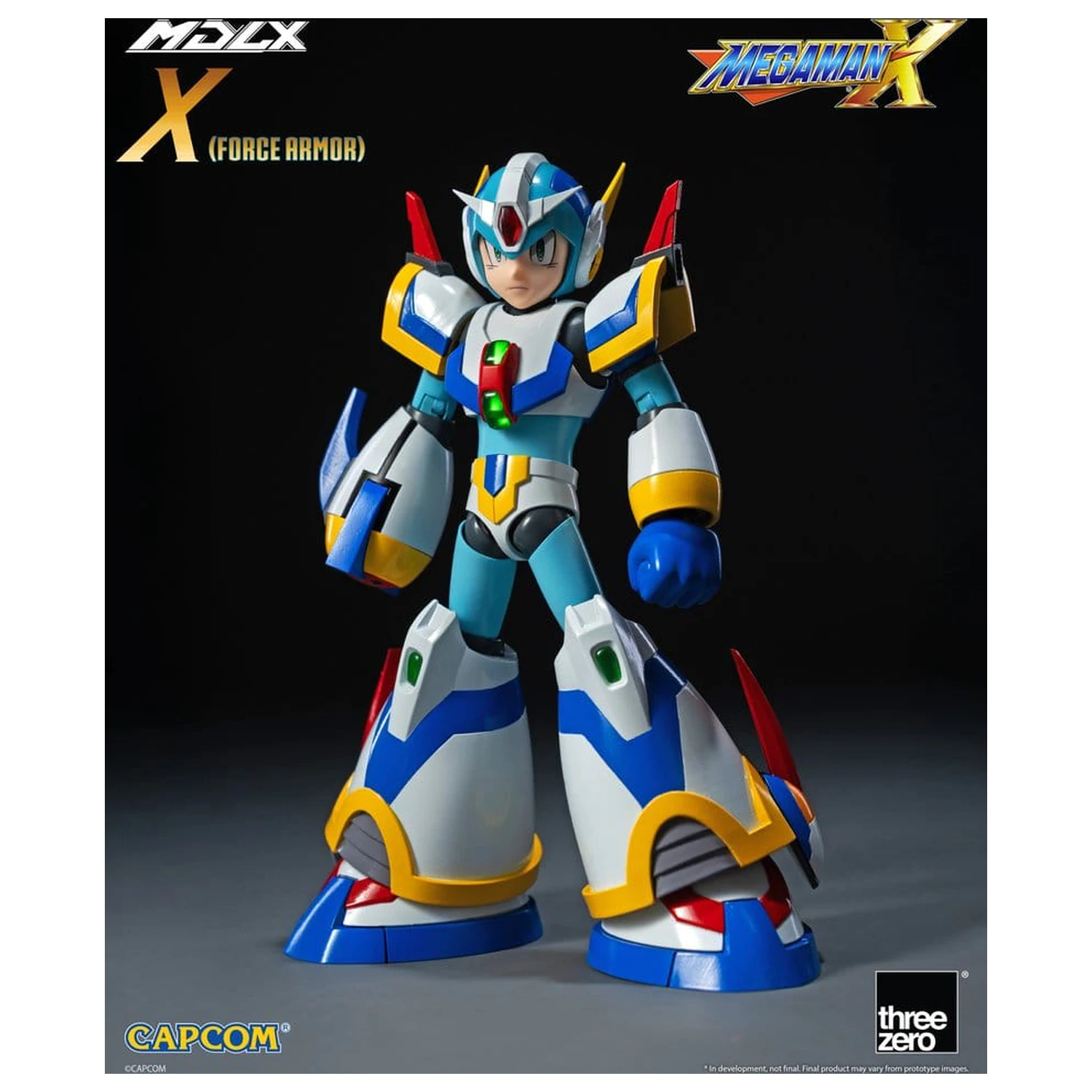 Mega Man X MDLX Figurina de Actiune Rockman / Mega Man Force Armor 12 cm poza produsului