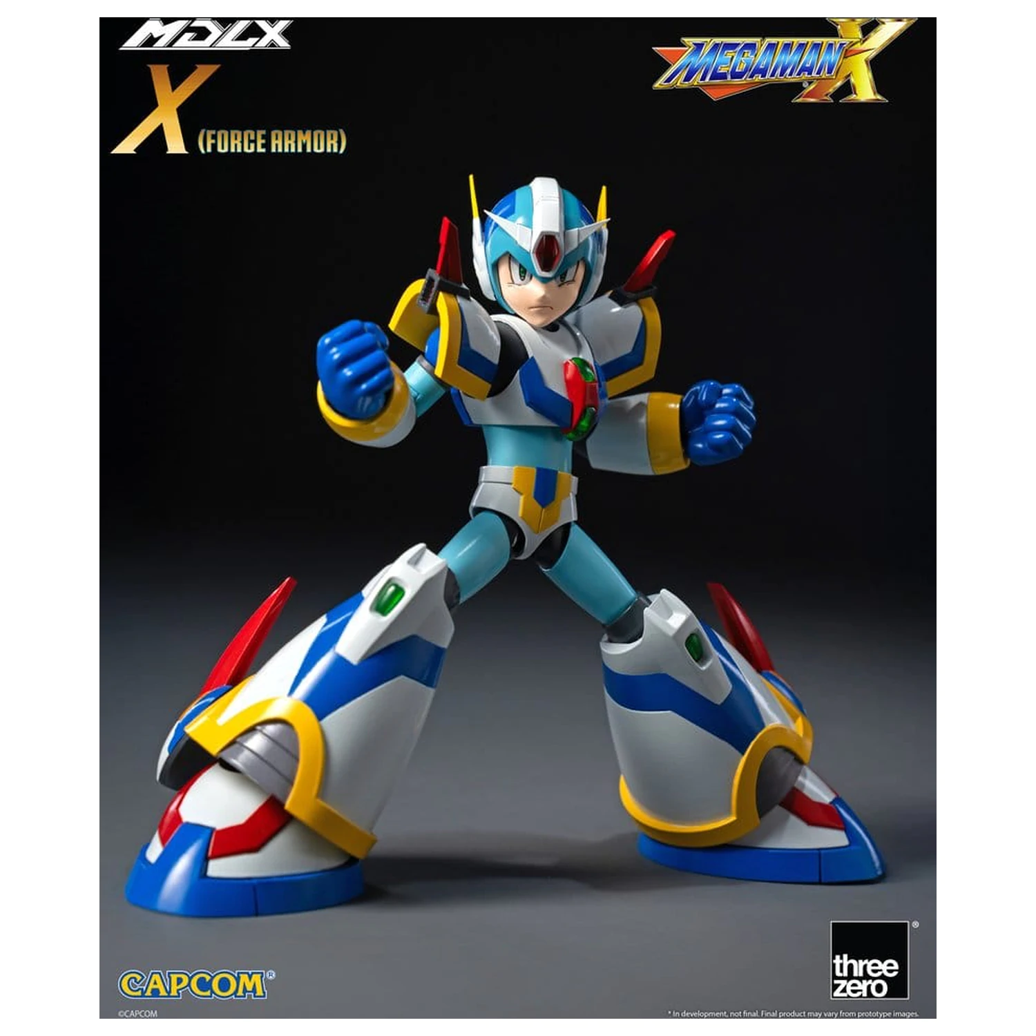 Mega Man X MDLX Figurina de Actiune Rockman / Mega Man Force Armor 12 cm poza produsului