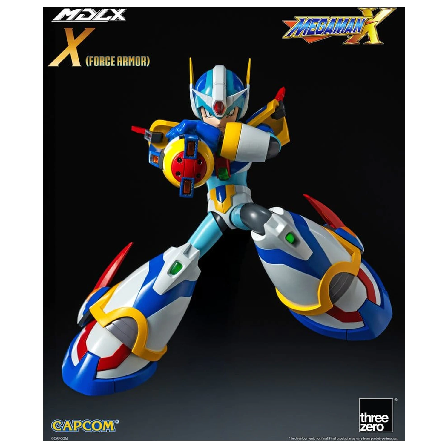 Mega Man X MDLX Figurina de Actiune Rockman / Mega Man Force Armor 12 cm poza produsului