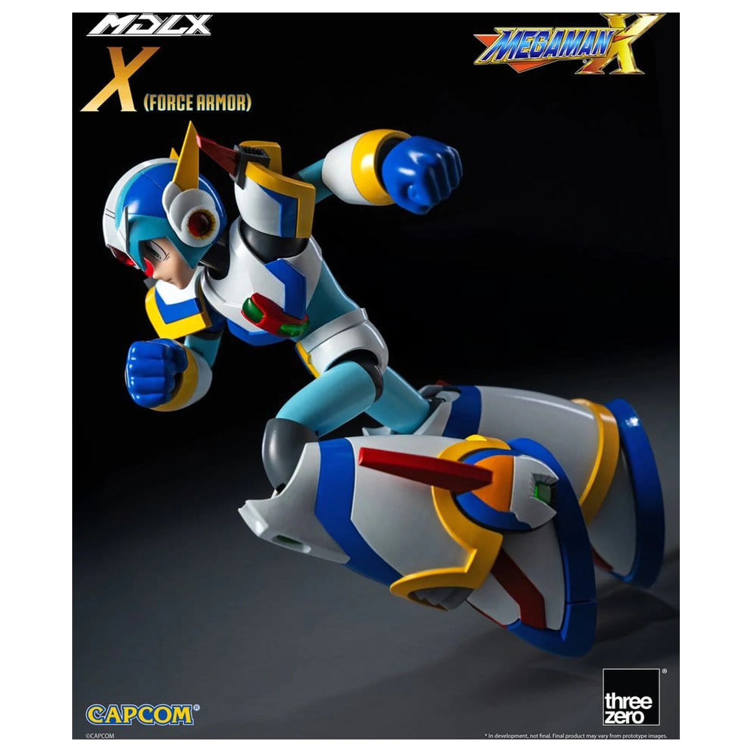 Mega Man X MDLX Figurina de Actiune Rockman / Mega Man Force Armor 12 cm poza produsului