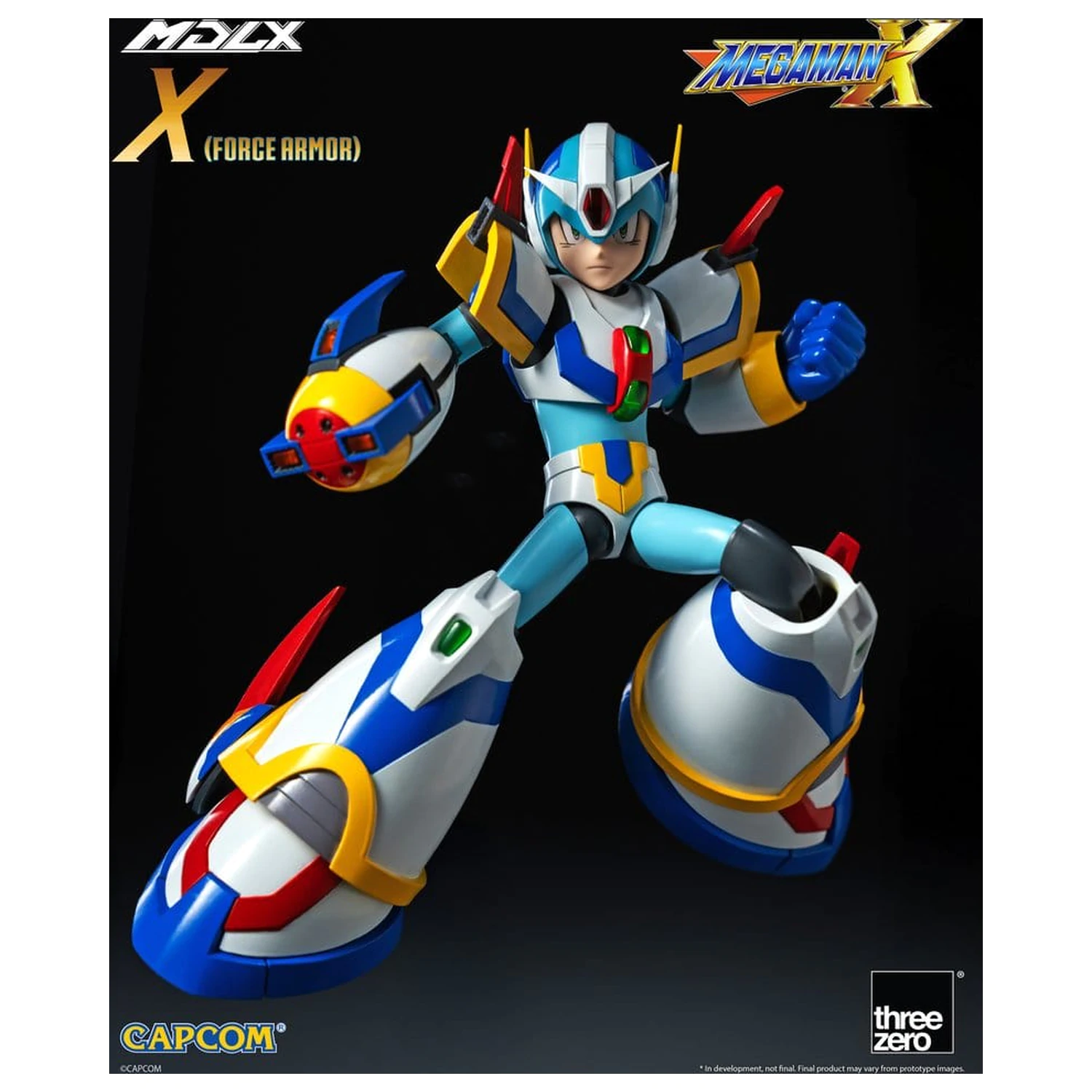 Mega Man X MDLX Figurina de Actiune Rockman / Mega Man Force Armor 12 cm poza produsului
