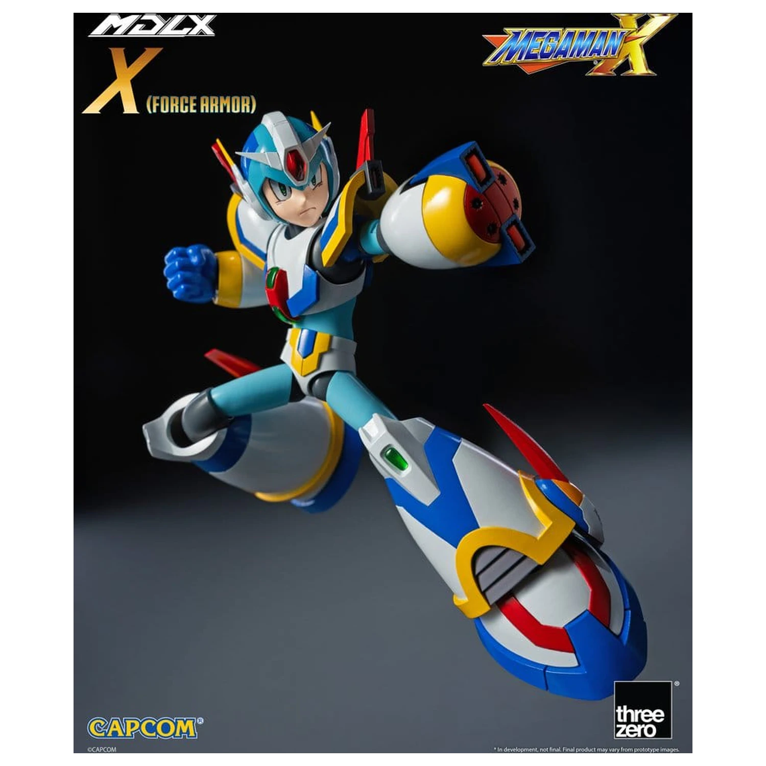 Mega Man X MDLX Figurina de Actiune Rockman / Mega Man Force Armor 12 cm poza produsului