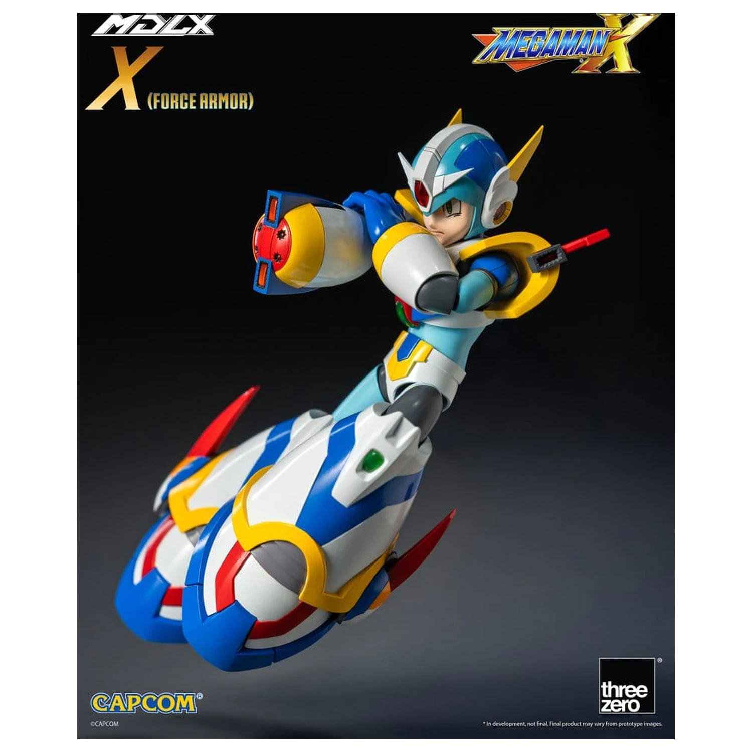 Mega Man X MDLX Figurina de Actiune Rockman / Mega Man Force Armor 12 cm poza produsului