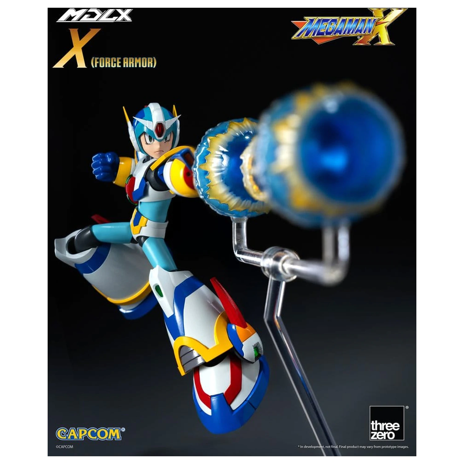 Mega Man X MDLX Figurina de Actiune Rockman / Mega Man Force Armor 12 cm poza produsului