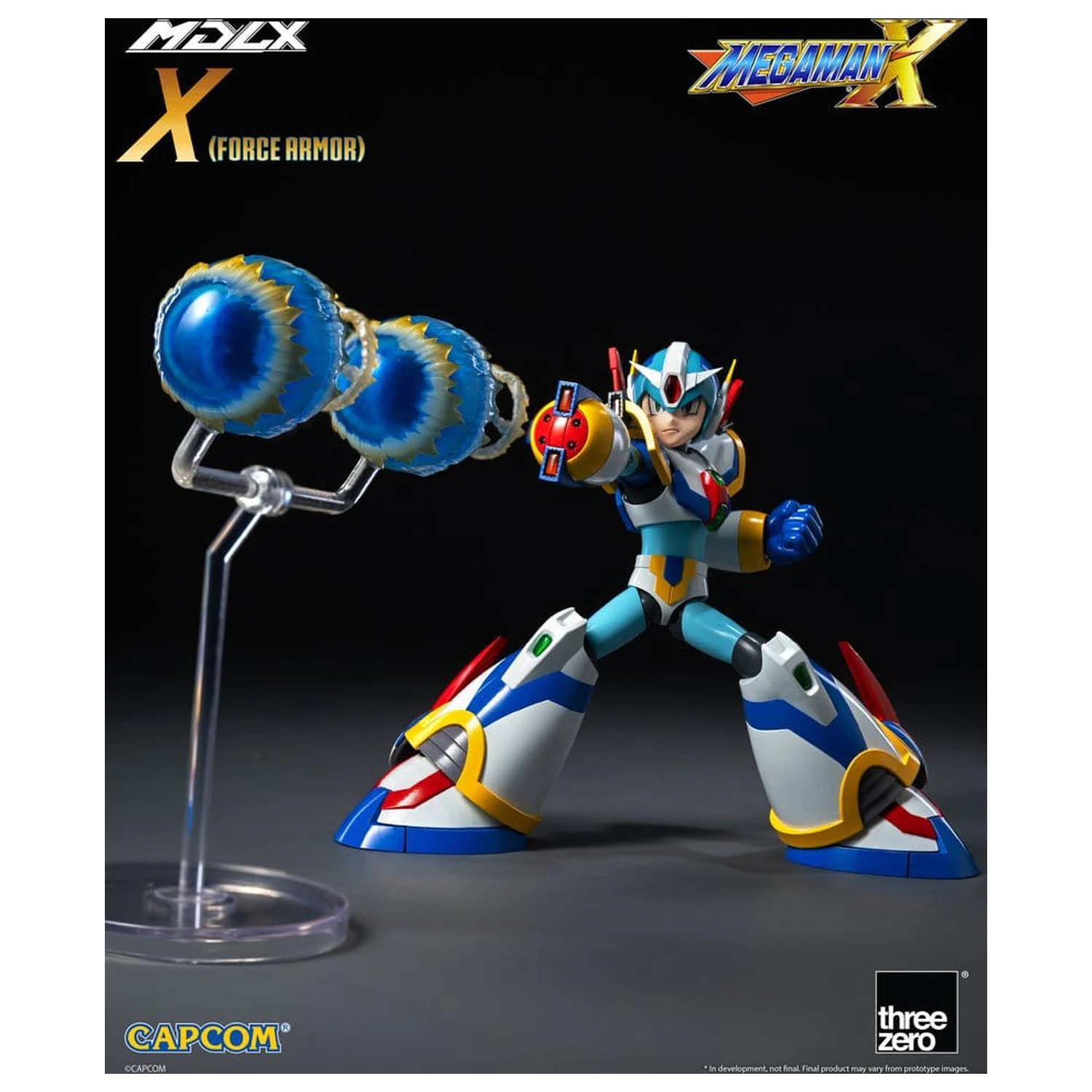 Mega Man X MDLX Figurina de Actiune Rockman / Mega Man Force Armor 12 cm poza produsului
