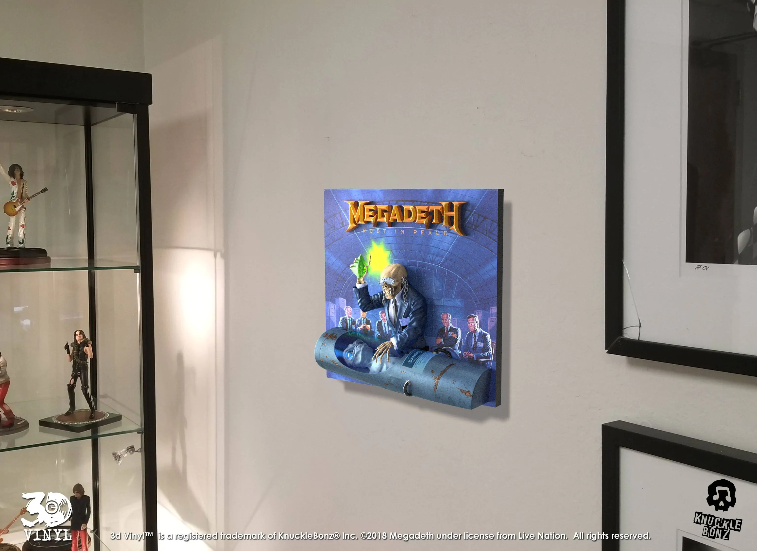 Statuie Vinil 3D Megadeth Rust In Peace 30 cm poza produsului